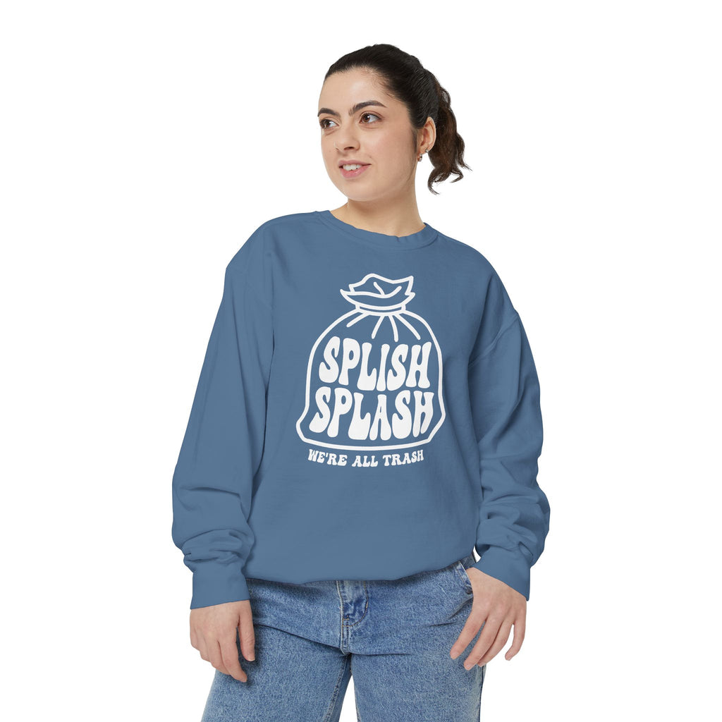"Splish Splash" Cozy Unisex Crewneck