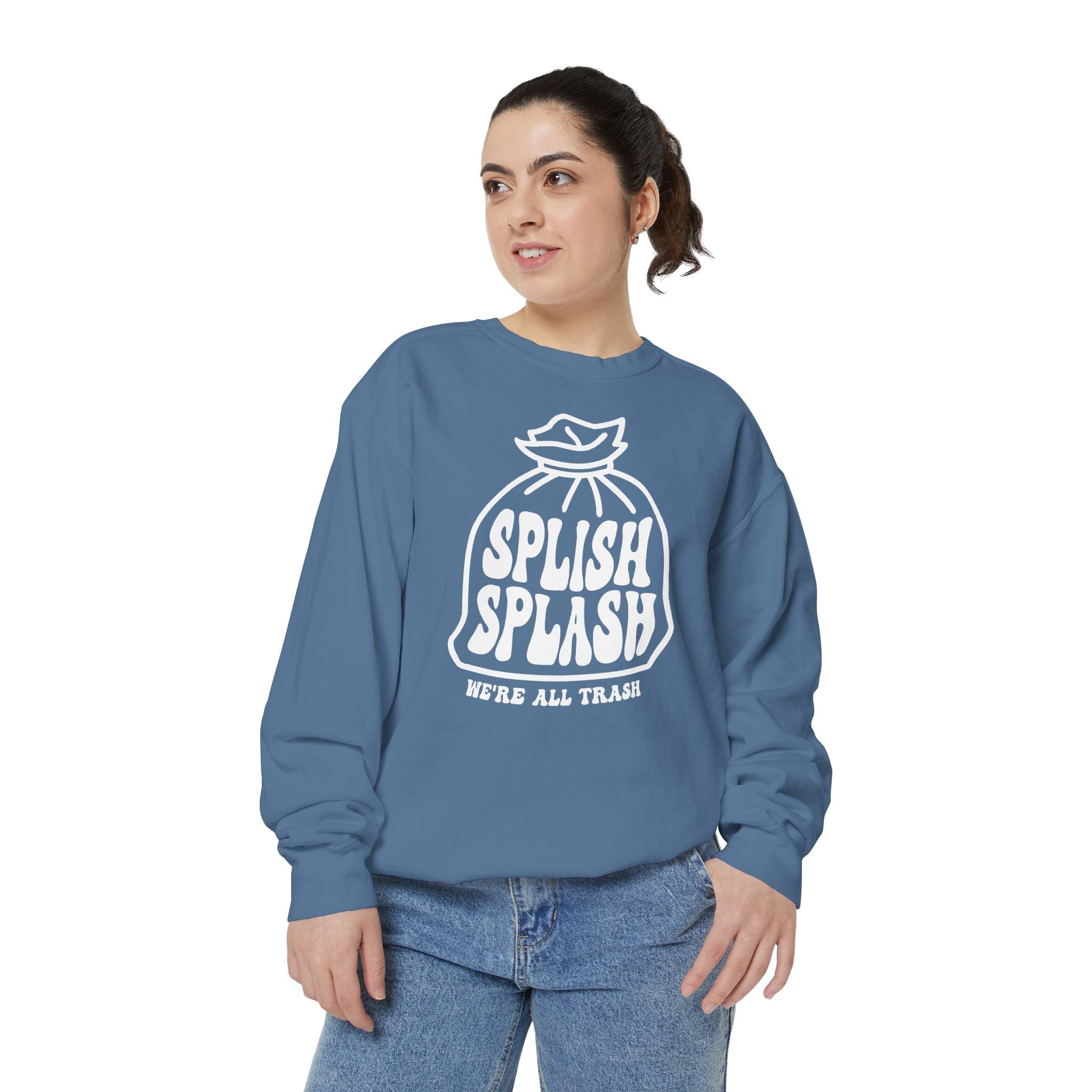 "Splish Splash" Cozy Unisex Crewneck