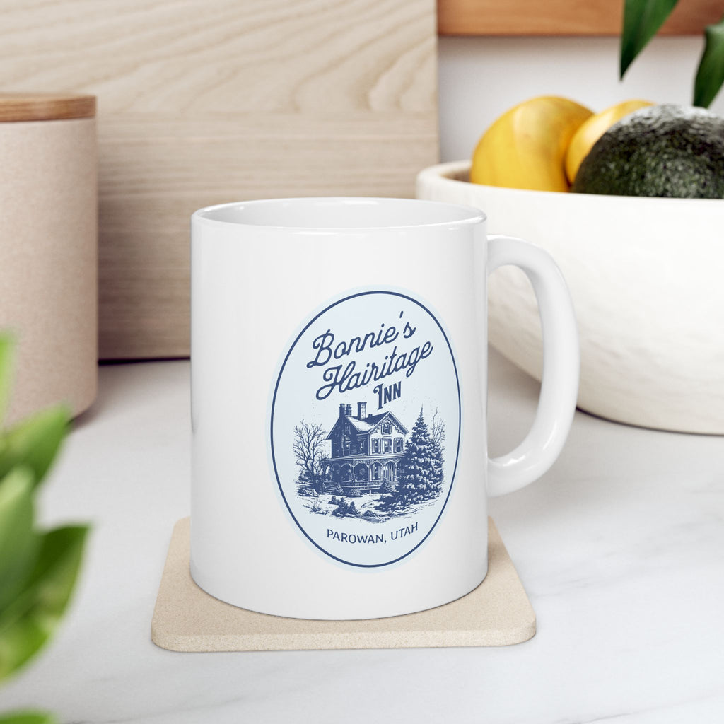 "Bonnie's Hairitage Inn" - Ceramic Coffee Mug