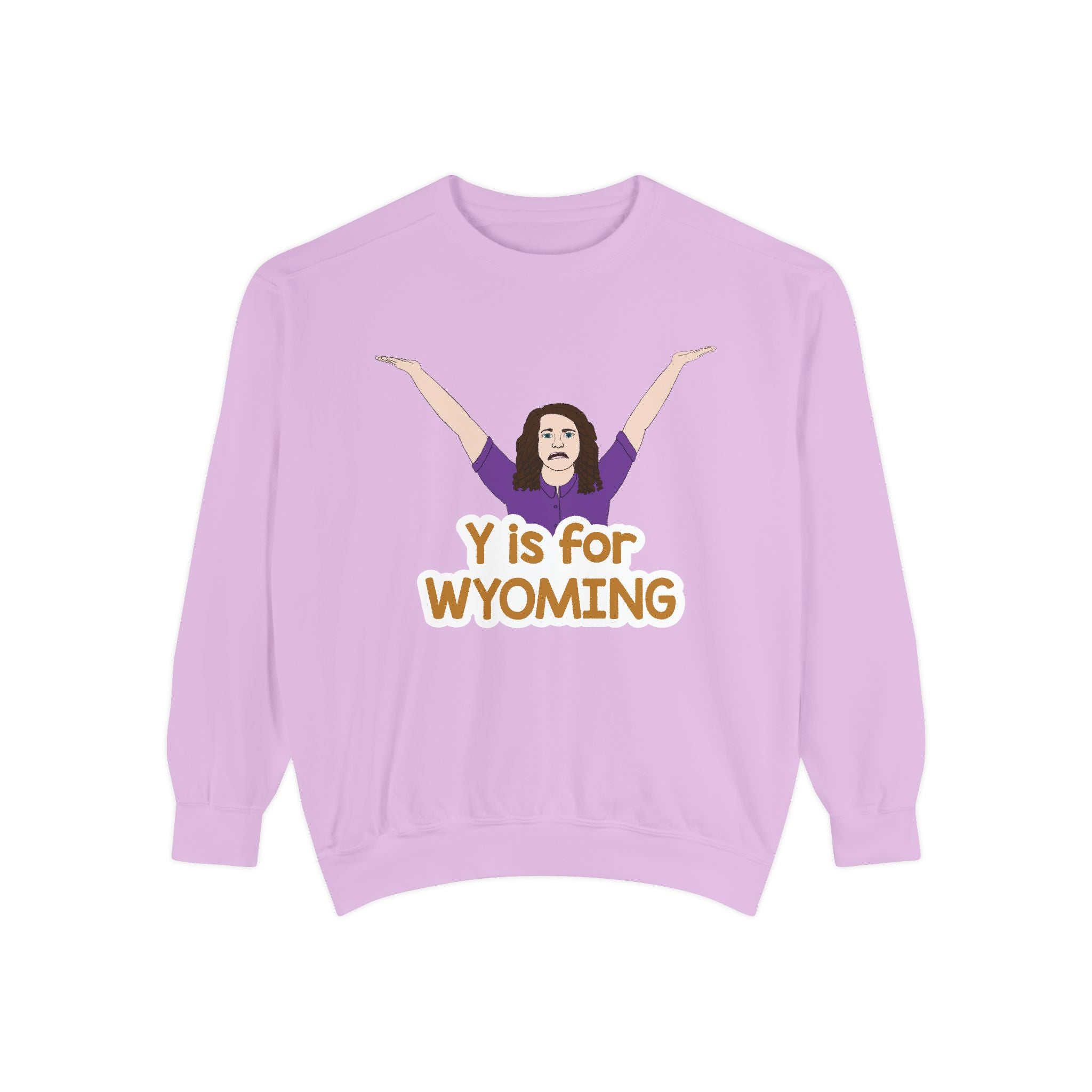 "Y is for WYOMING" - Unisex Crewneck Sweatshirt
