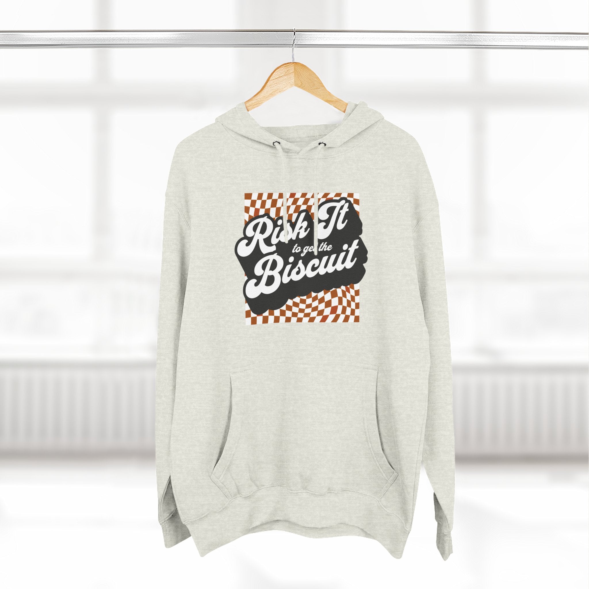 "Risk It to get the Biscuit" - Fleece Hoodie
