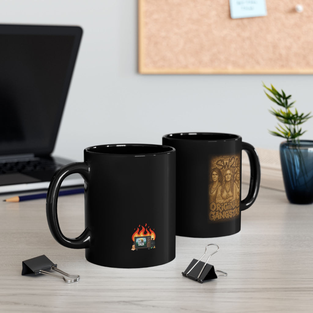 "Original Gangstas" Black Coffee Mug