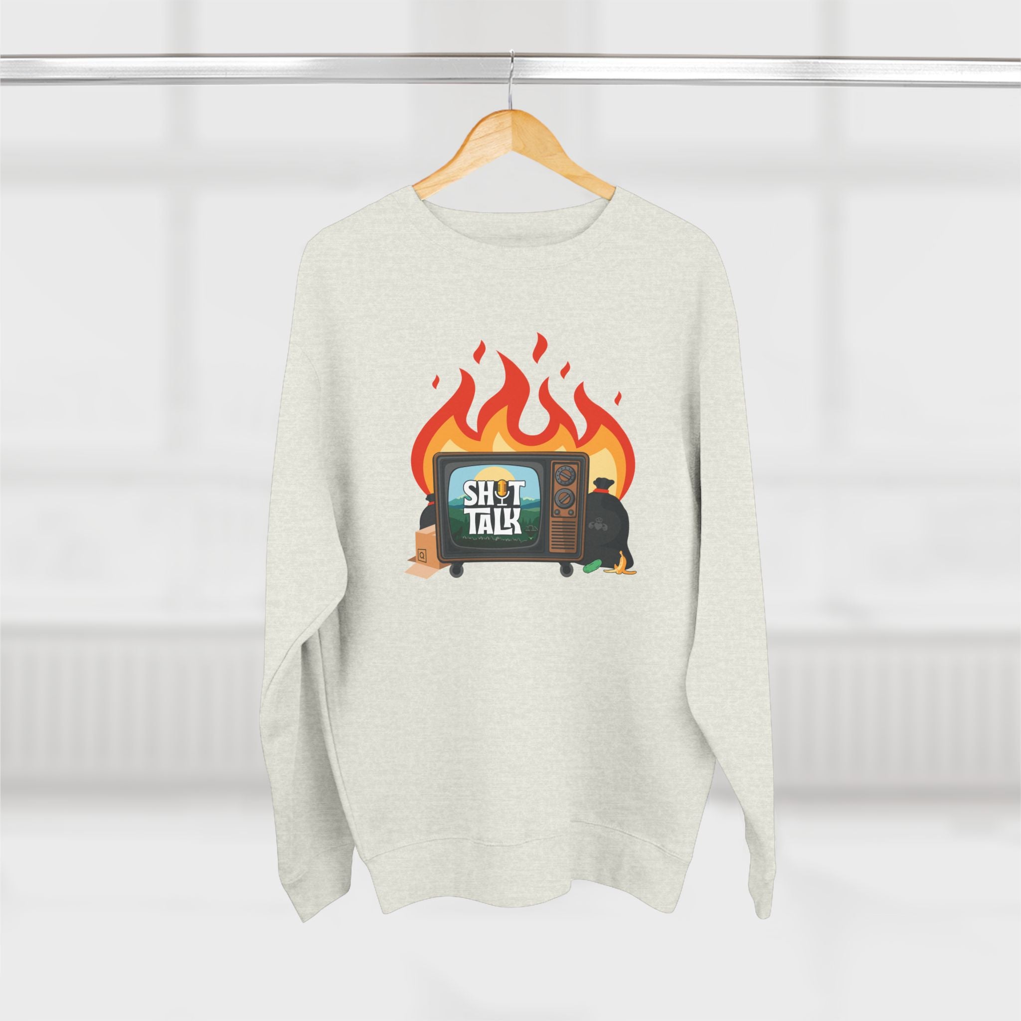 "Shit Talk" Official Logo - Crewneck Sweatshirt