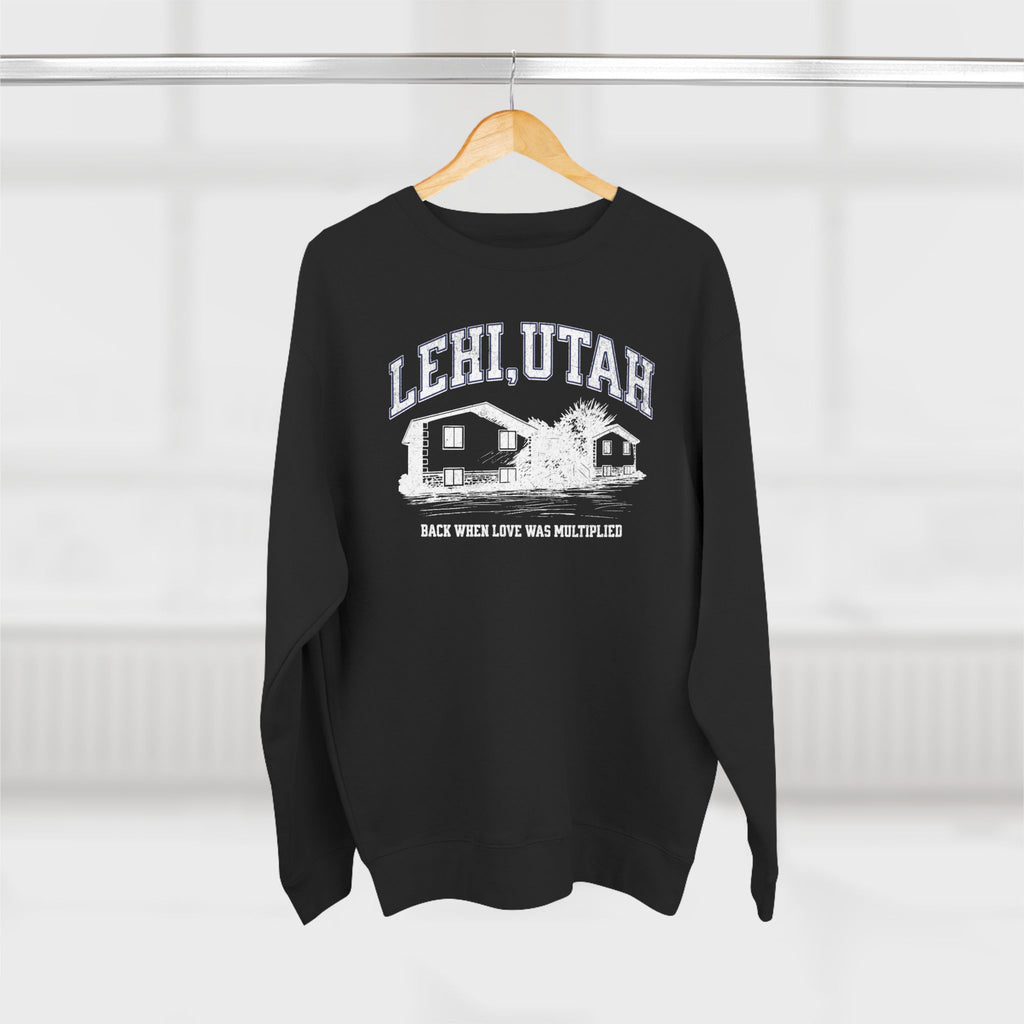 "Lehi, Utah" - Cozy Vintage Crewneck