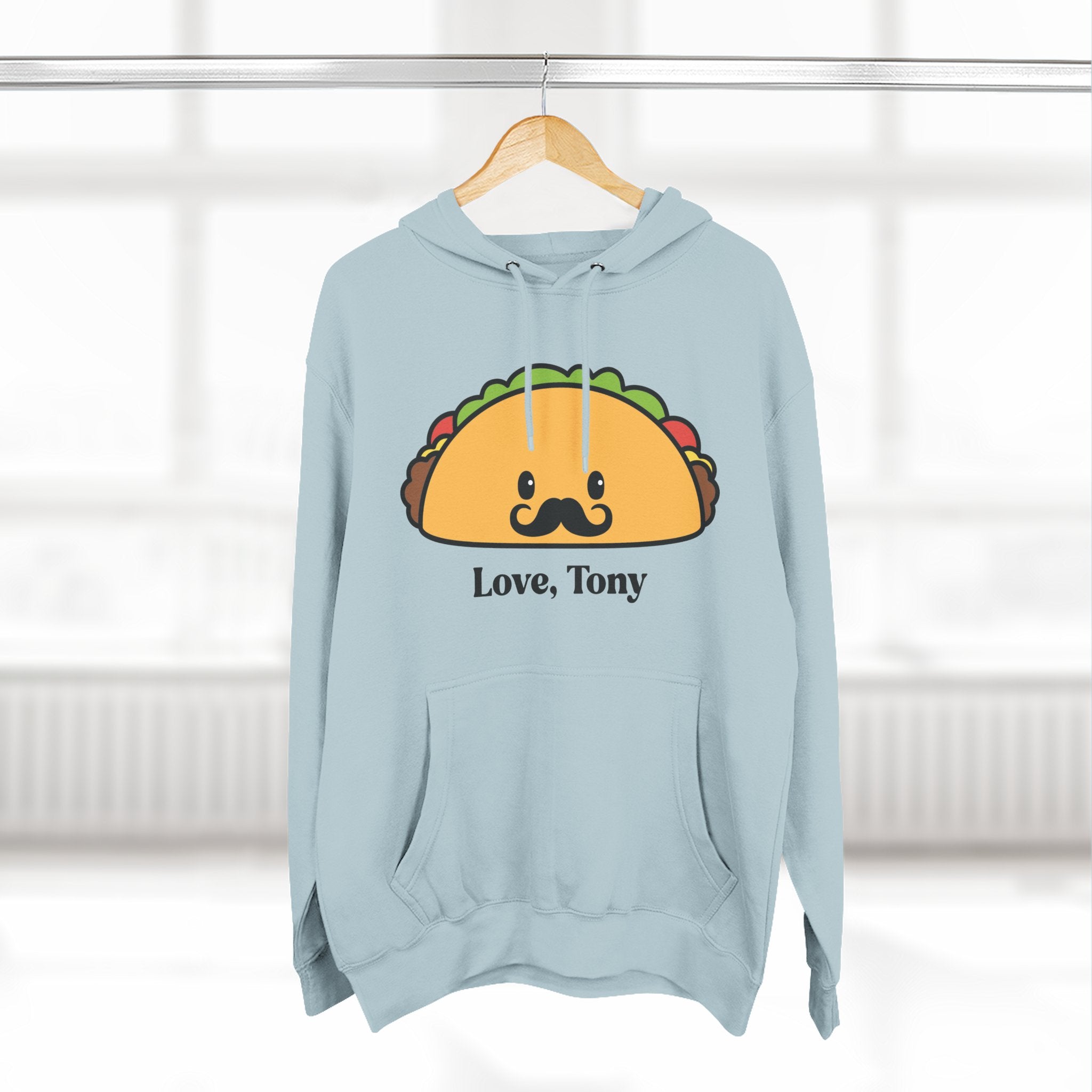 "Love, Tony" - Fleece Hoodie