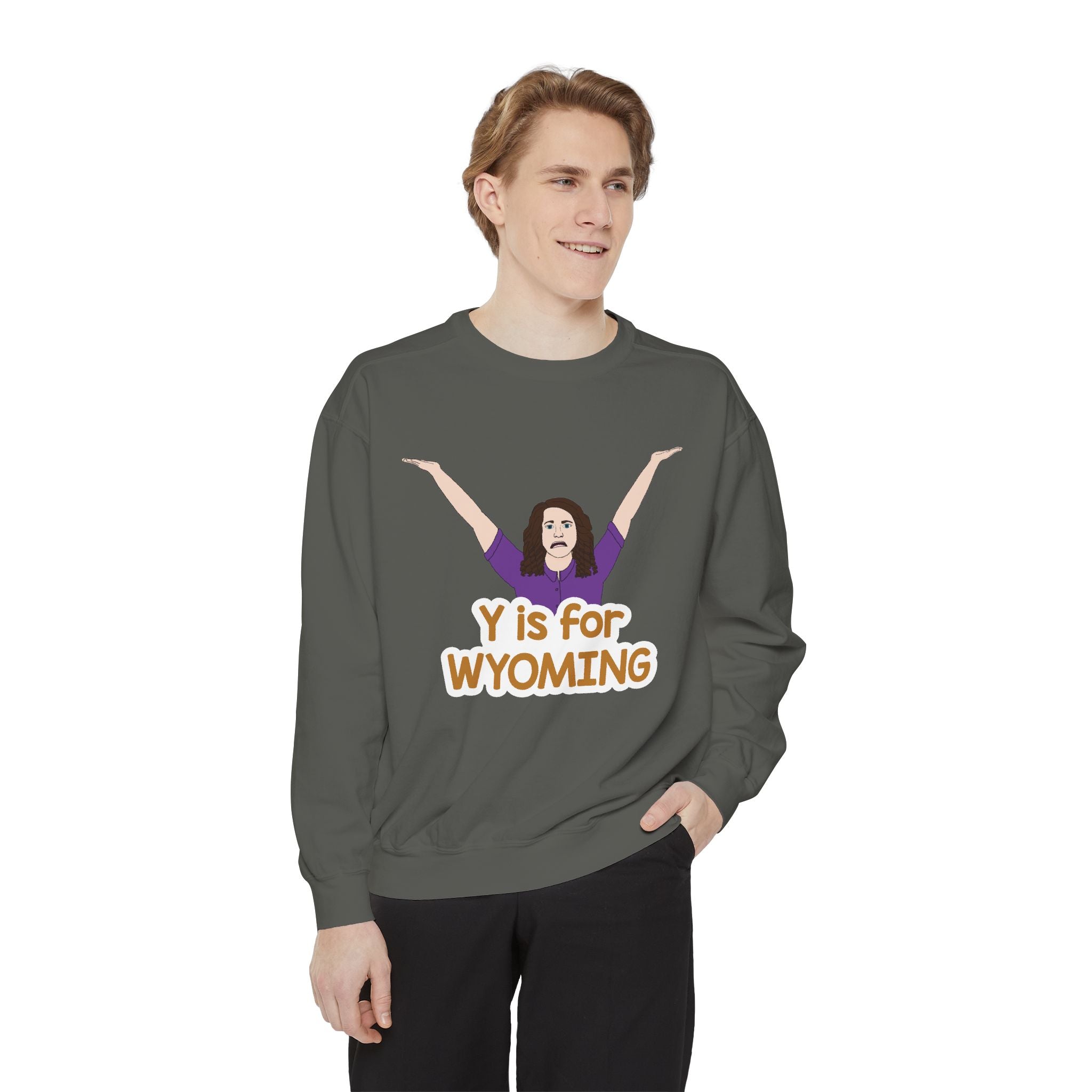 "Y is for WYOMING" - Unisex Crewneck Sweatshirt