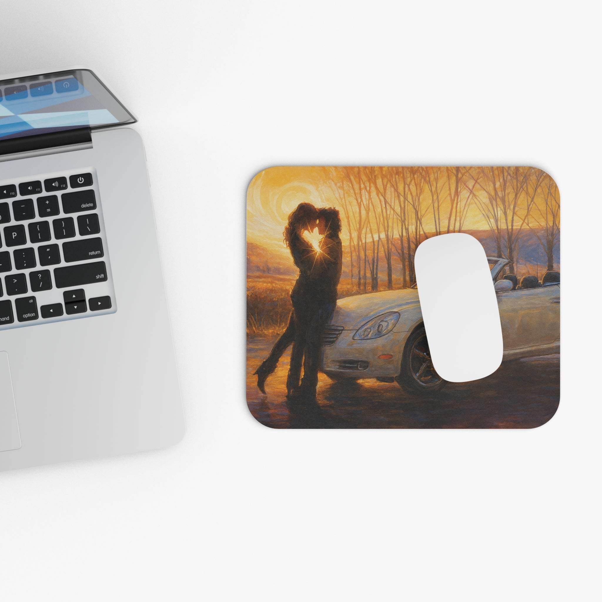 "Soul Mates" - A Mouse Pad feat. The Fanning's Little White Sports Car