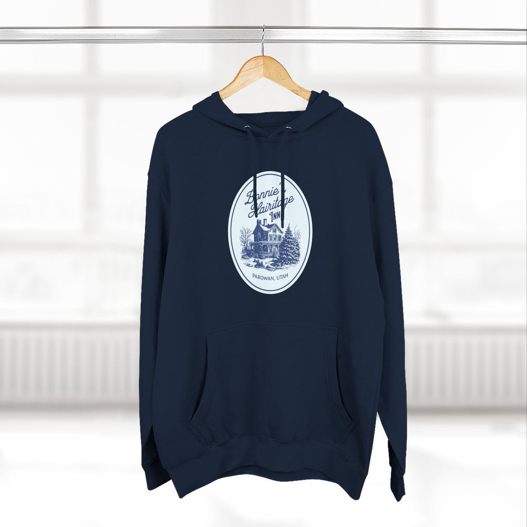 "Bonnie's Hairitage Inn" - Fleece Hoodie
