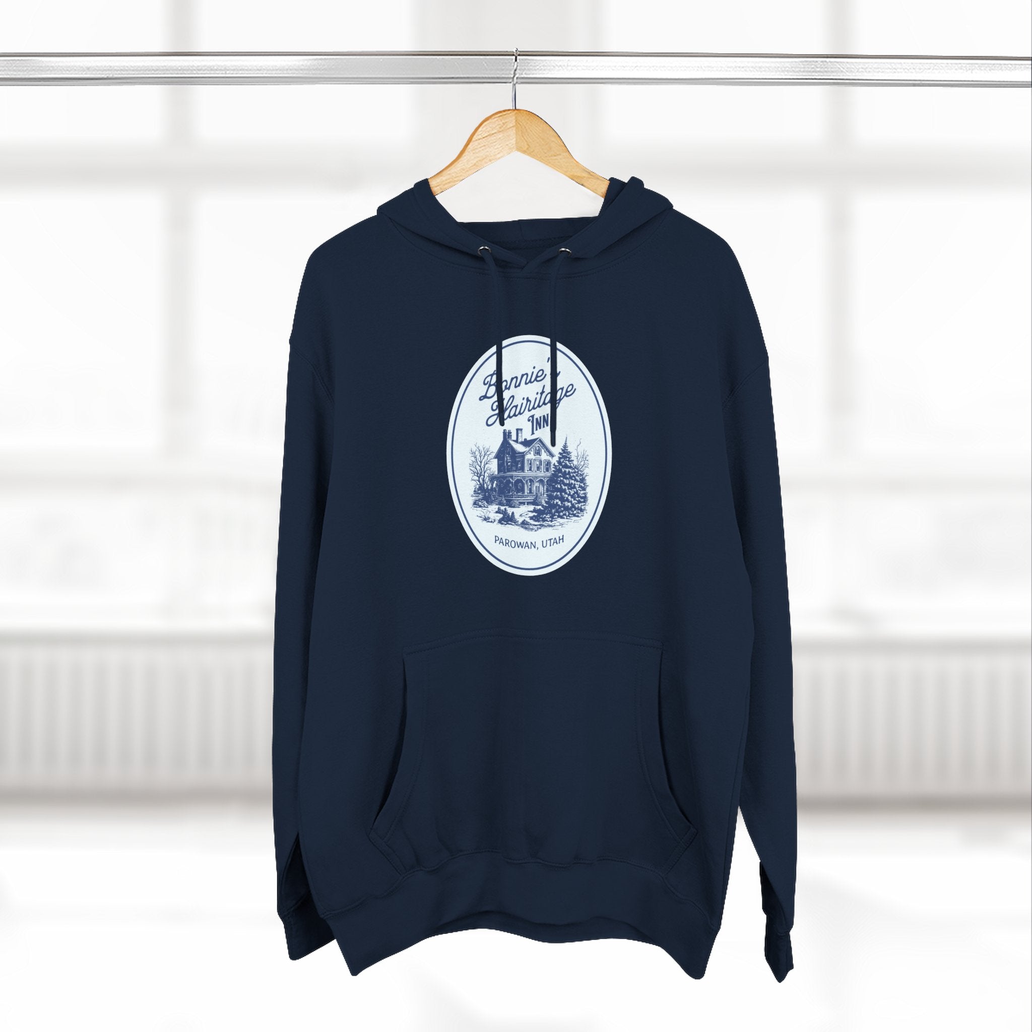 "Bonnie's Hairitage Inn" - Fleece Hoodie