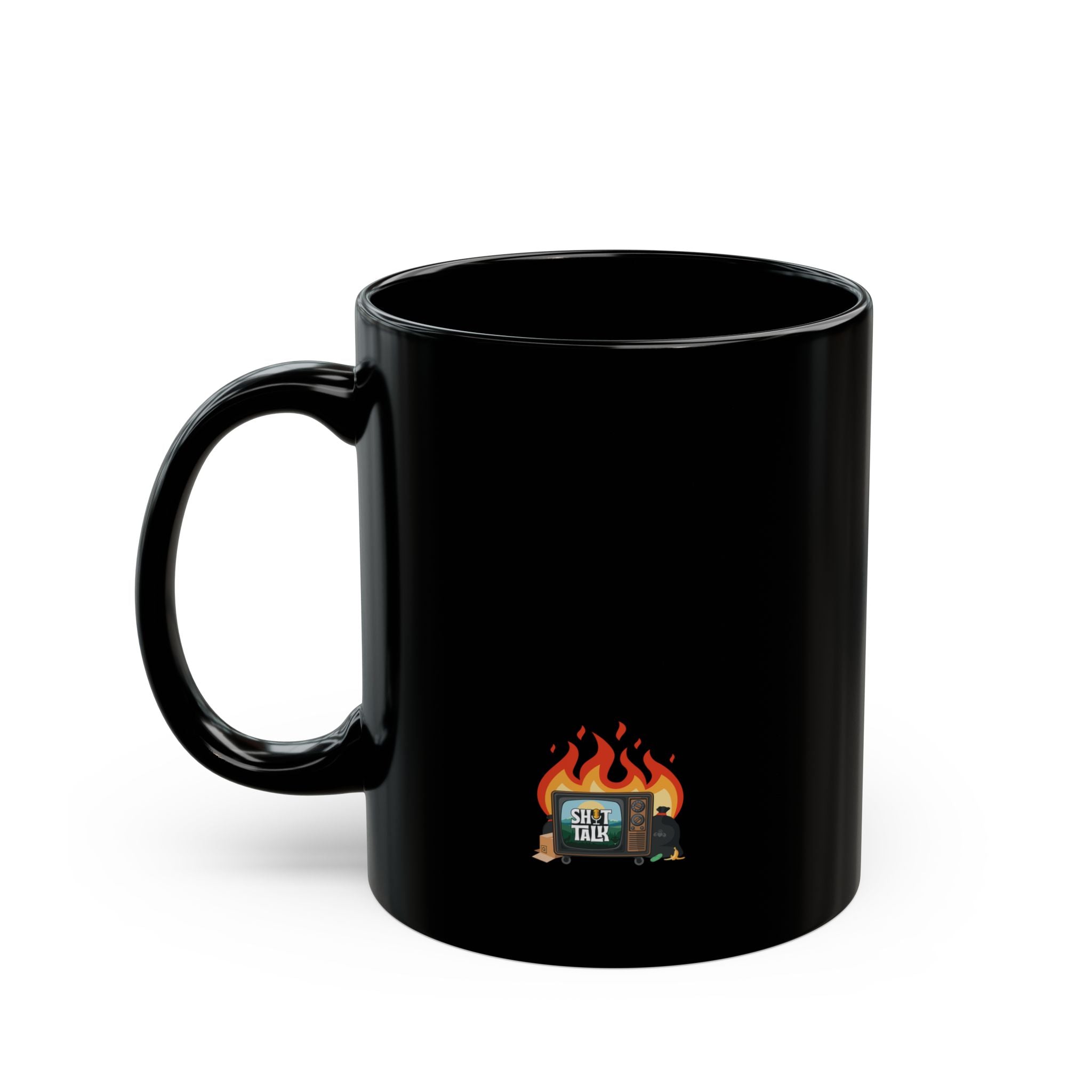 "Coyote Pass" Black Coffee Mug