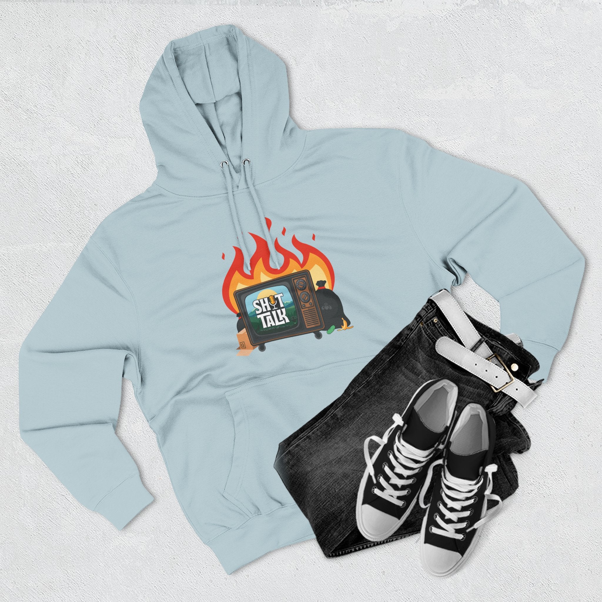 "Shit Talk" Official Logo - Hoodie Sweatshirt