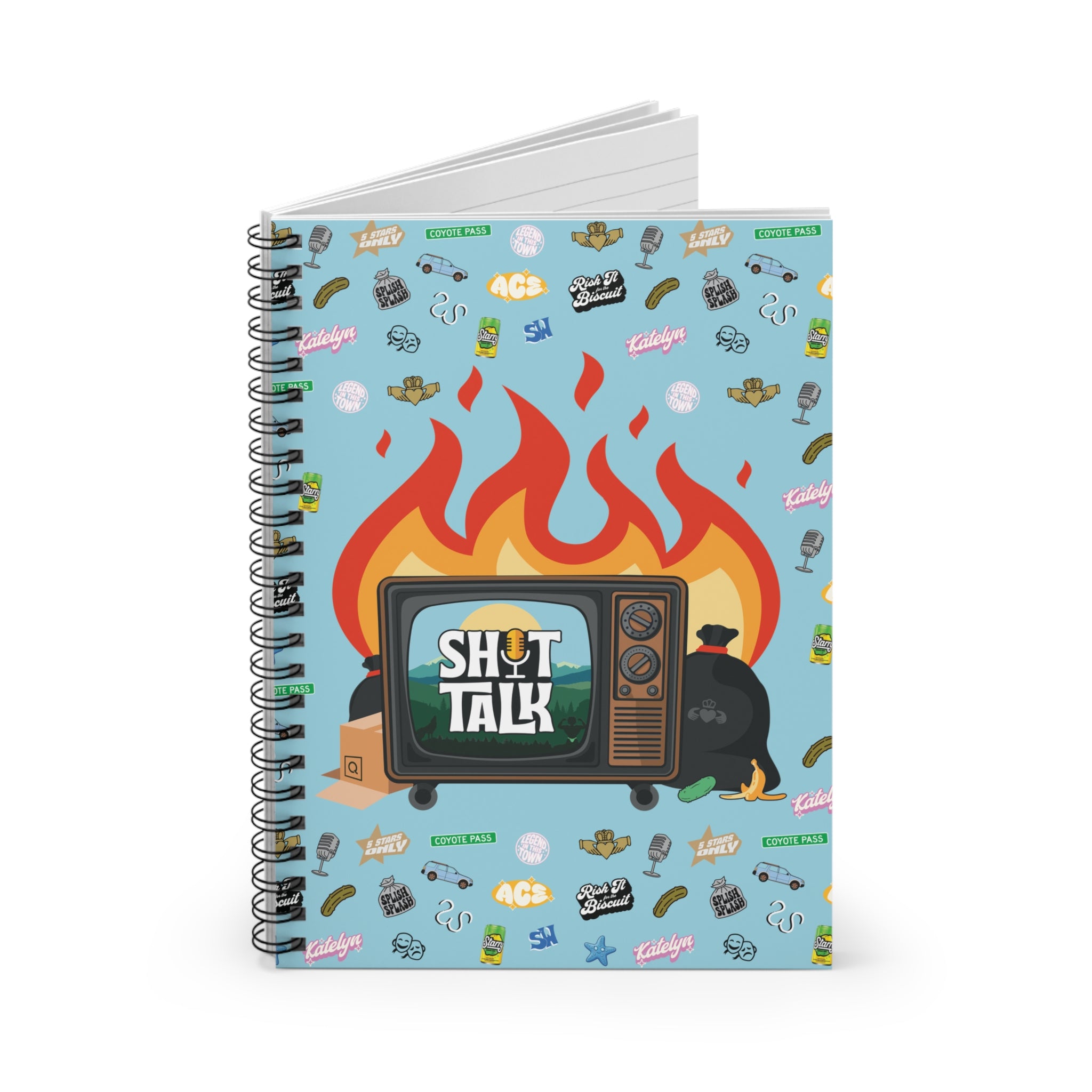 "Shit Talk" Official - Small Notebook