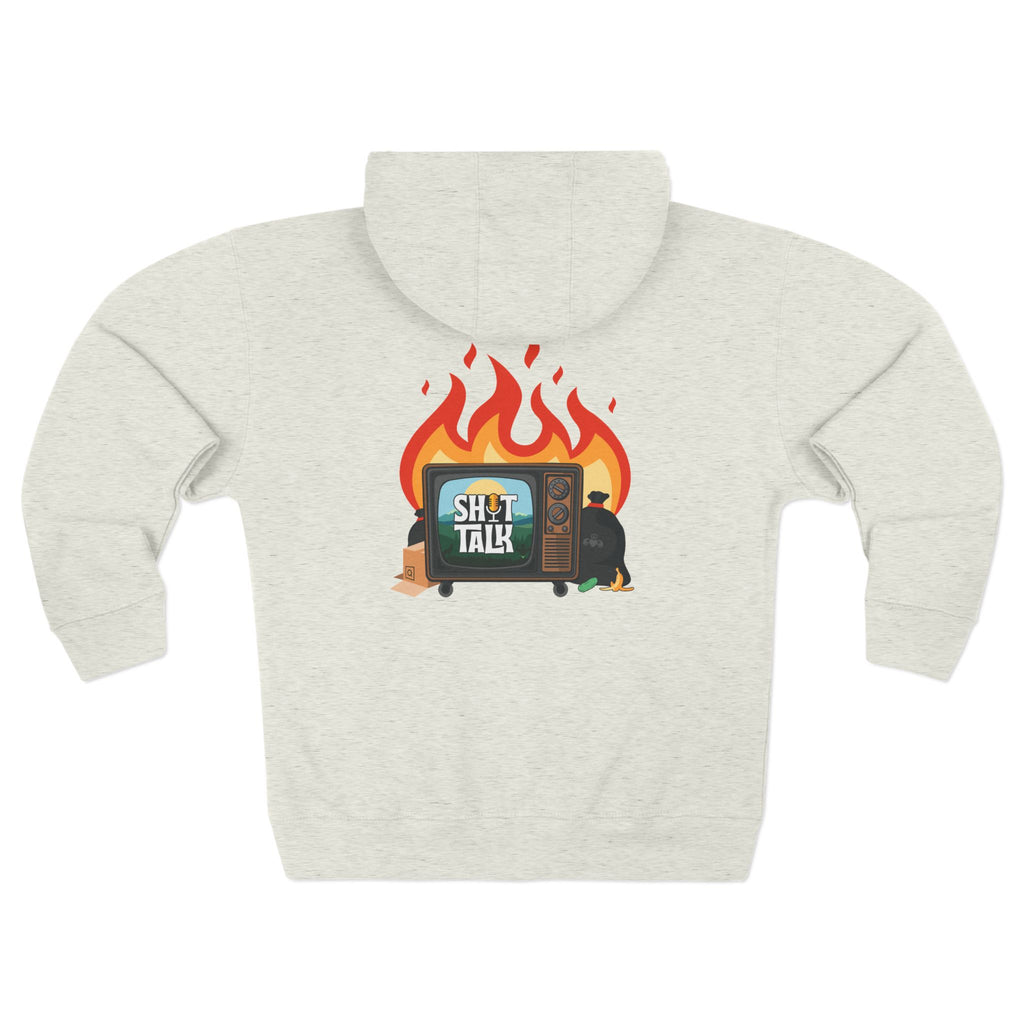 "Shit Talk" Official - Unisex Zip Hoodie