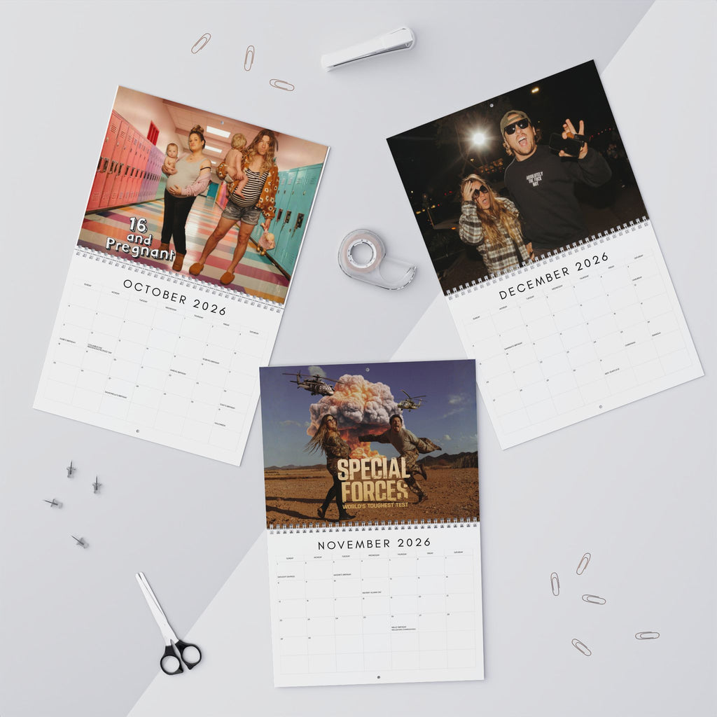 2026 Official "Shit Talk" Calendar