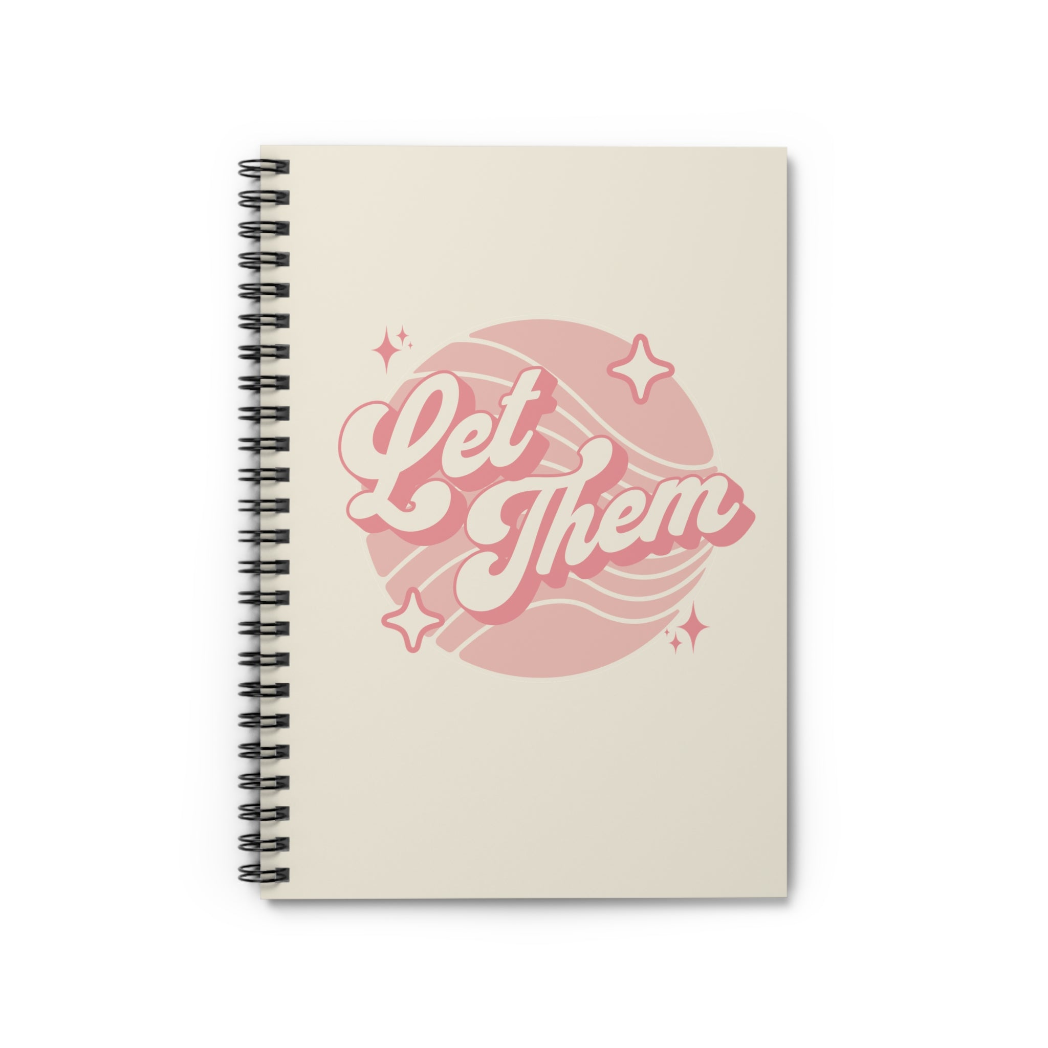 "Let Them" - Small Spiral Notebook