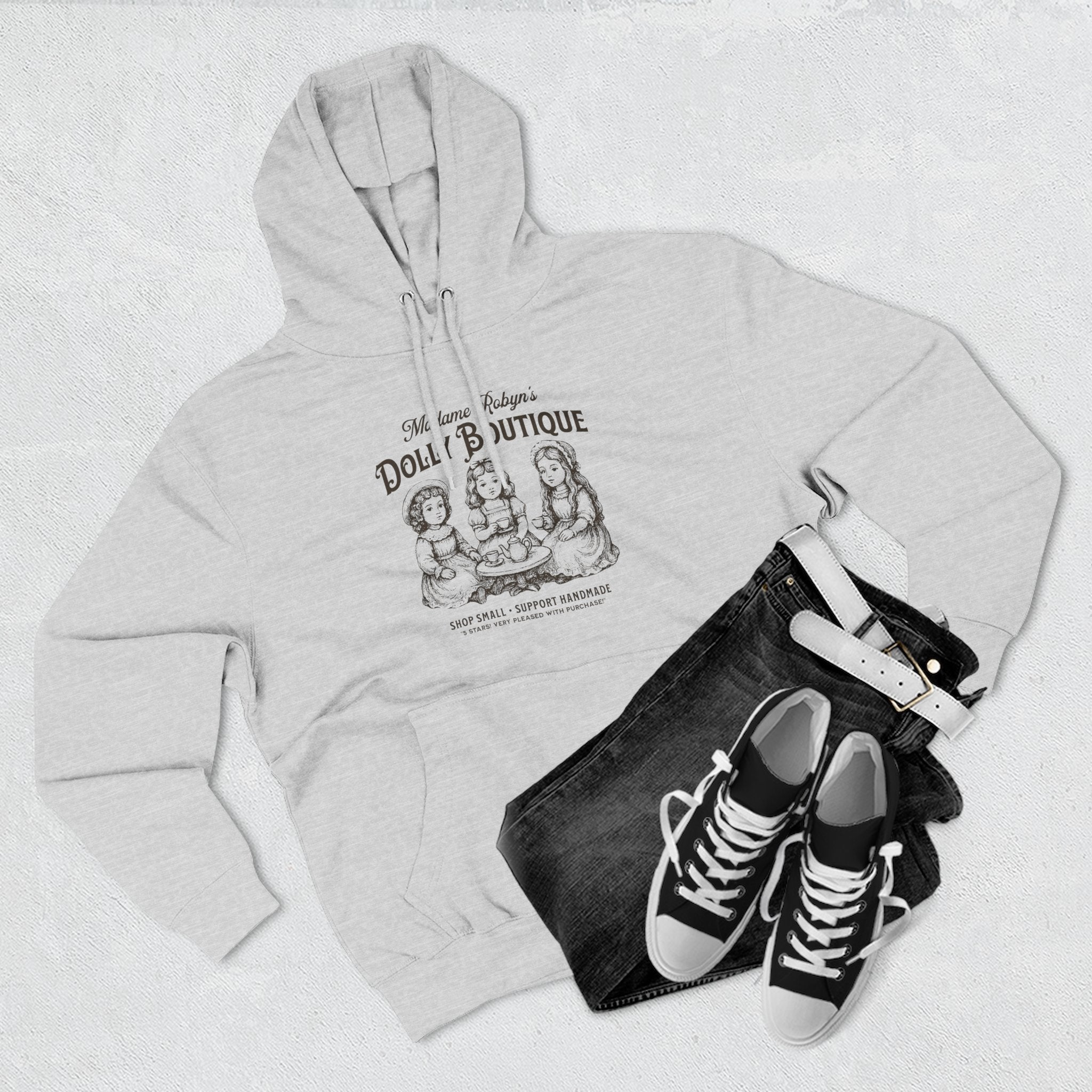 "Madame Robyn's Dolly Boutique" Hoodie Sweatshirt