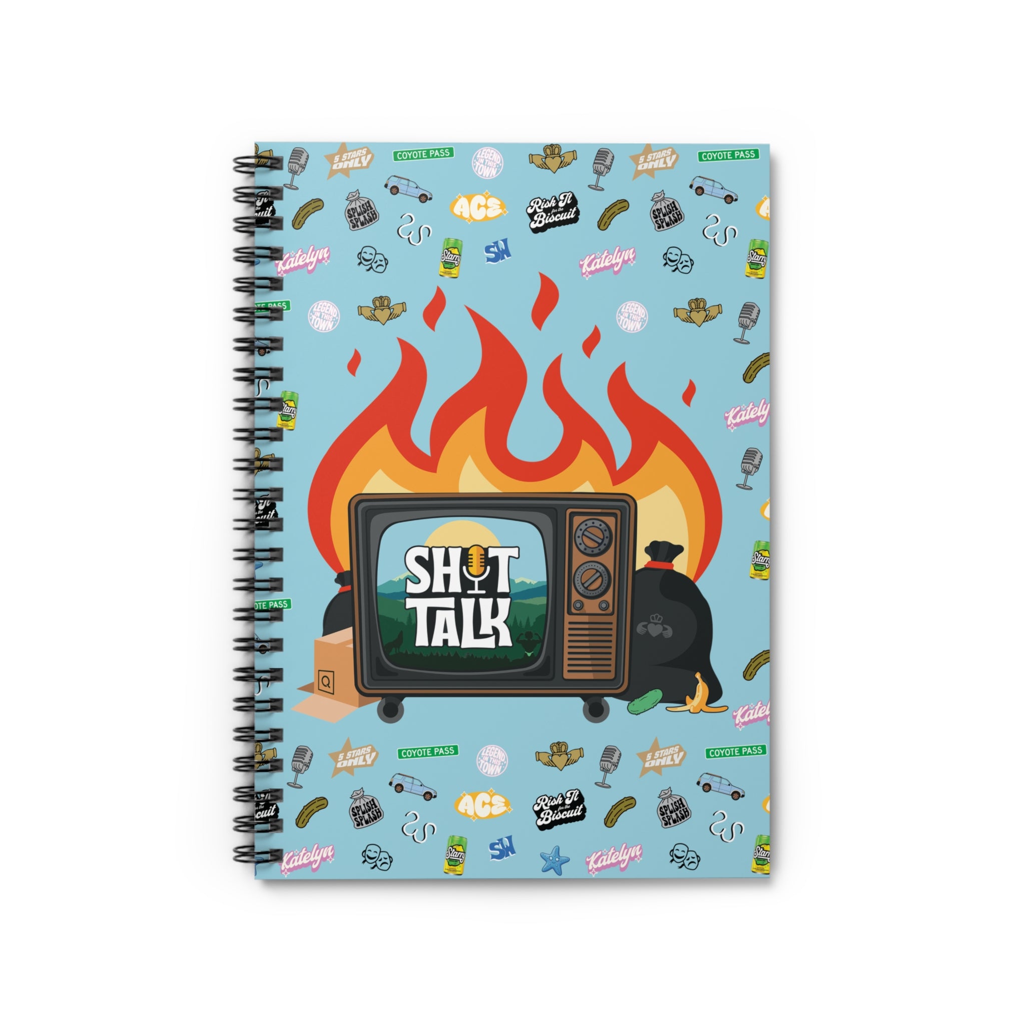 "Shit Talk" Official - Small Notebook