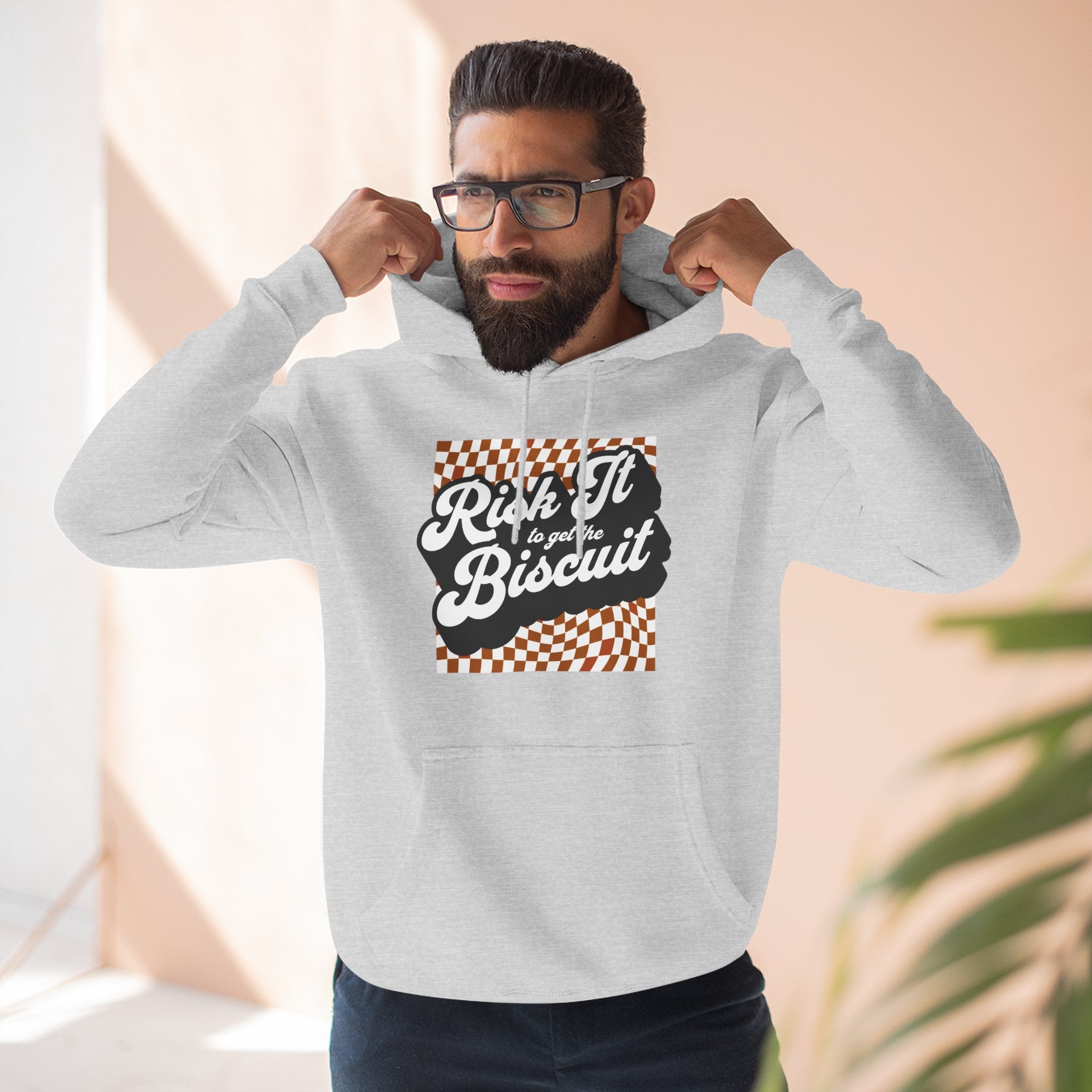"Risk It to get the Biscuit" - Fleece Hoodie