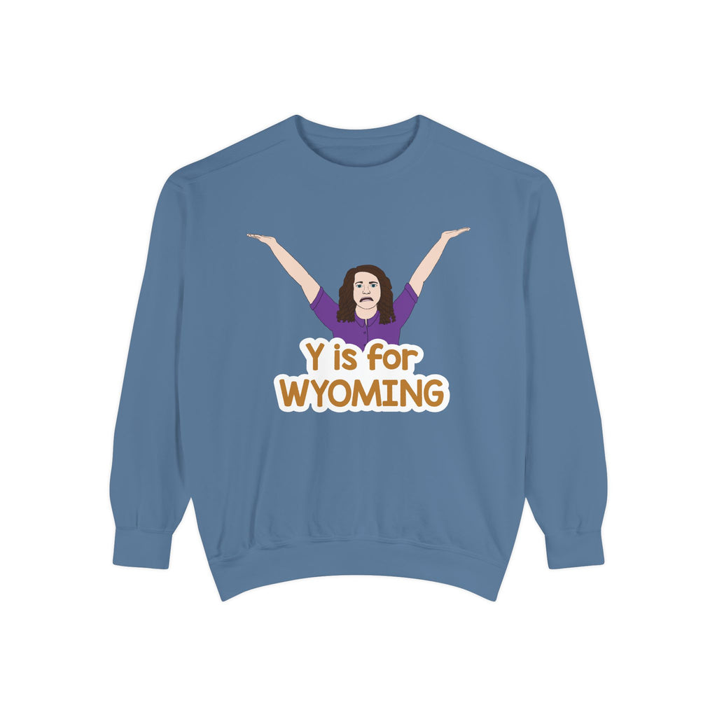 "Y is for WYOMING" - Unisex Crewneck Sweatshirt