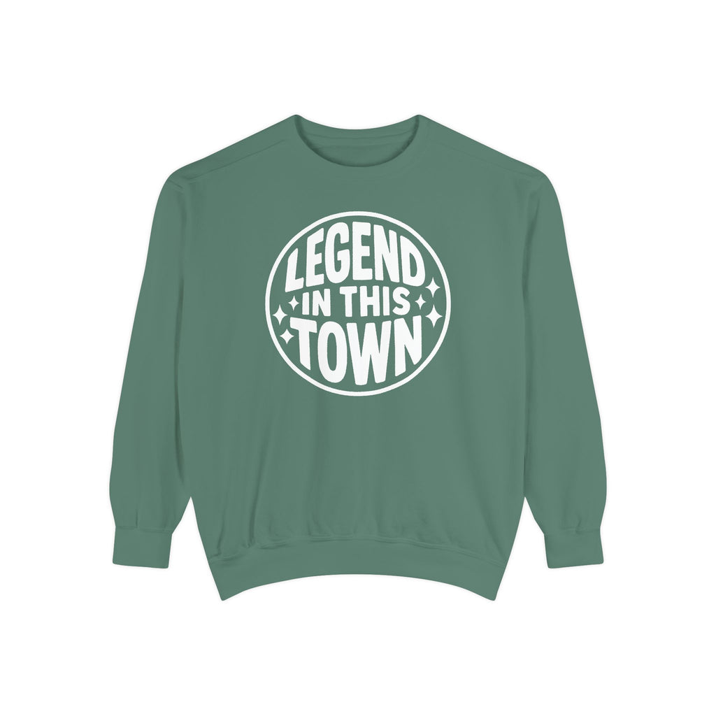 "Legend in this Town" Official Cozy Unisex Crewneck