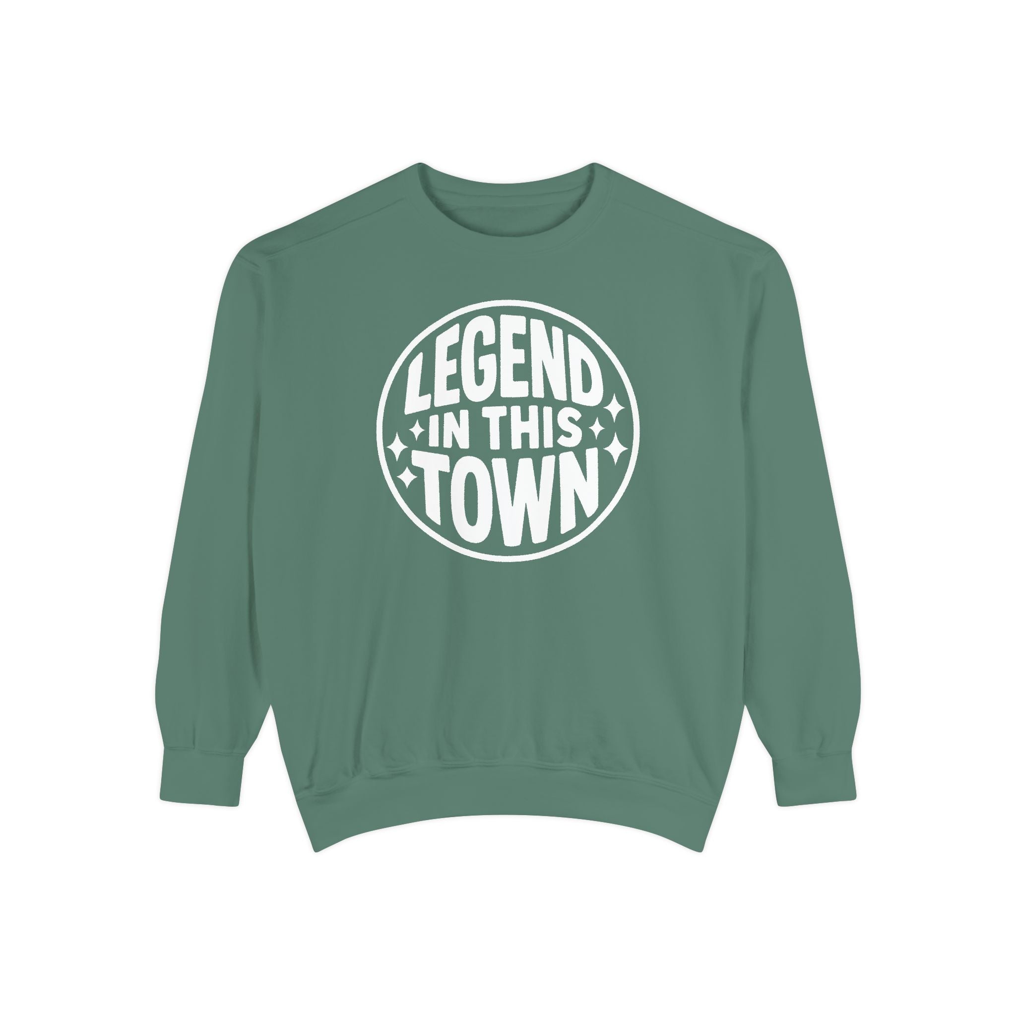 "Legend in this Town" Official Cozy Unisex Crewneck