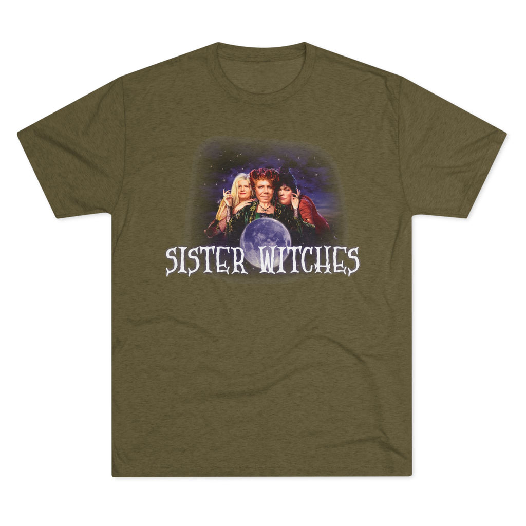 "Sister Witches" - Unisex Tri-Blend Crew Tee