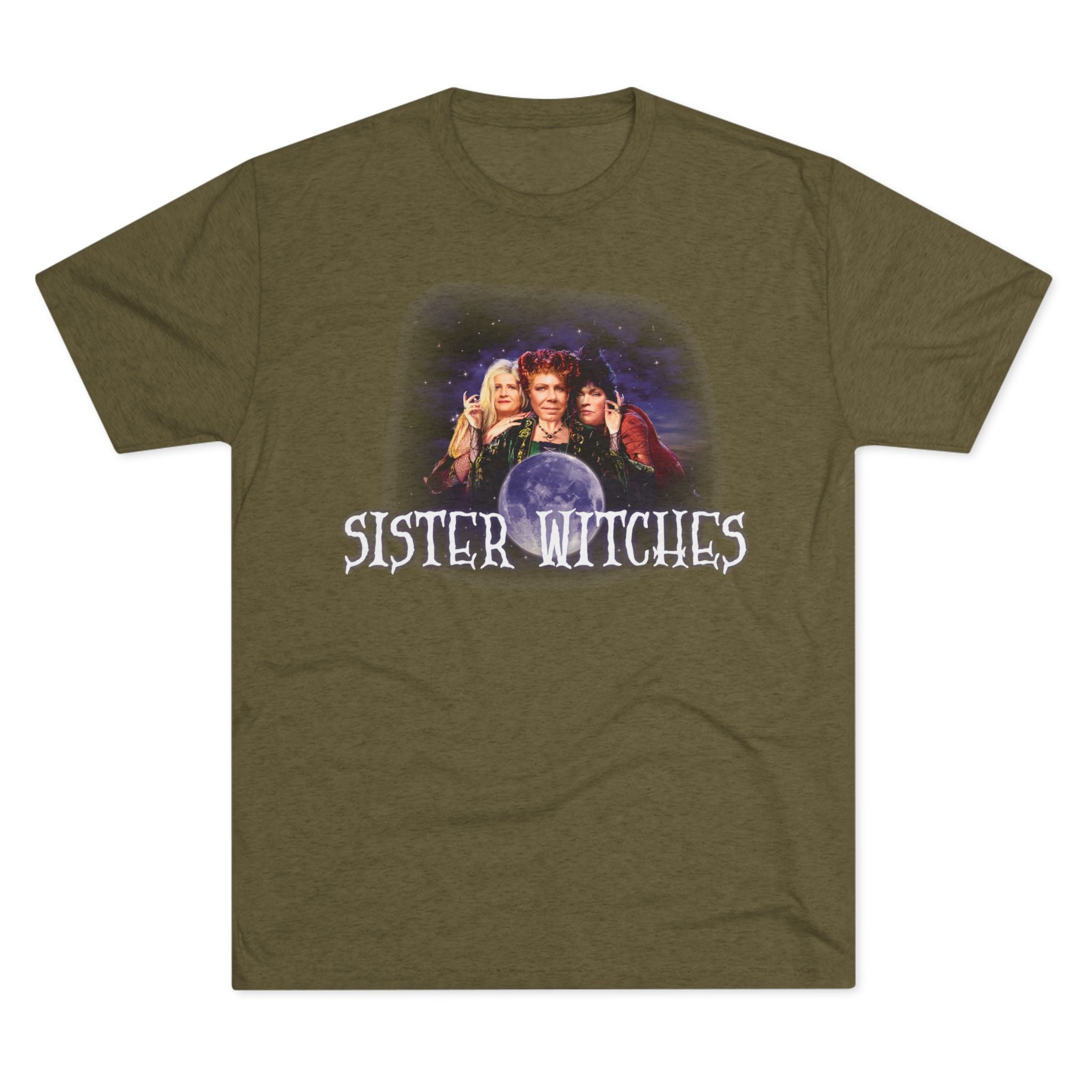 "Sister Witches" - Unisex Tri-Blend Crew Tee