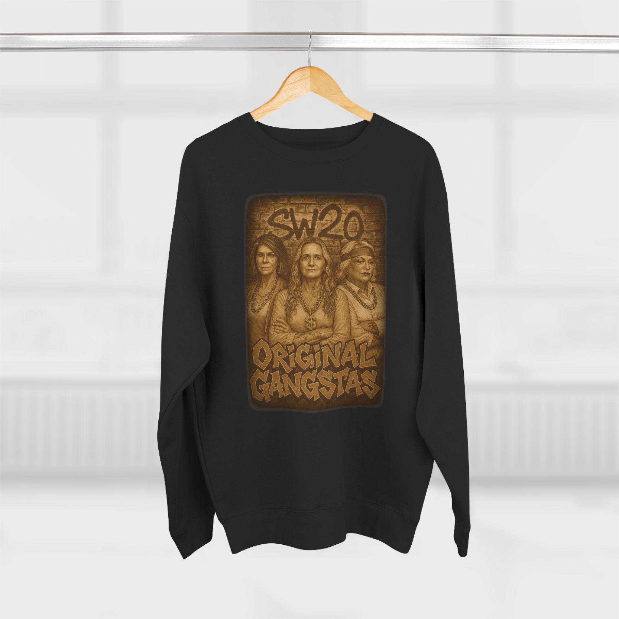 "Original Gangstas" - Cozy Vintage Crewneck