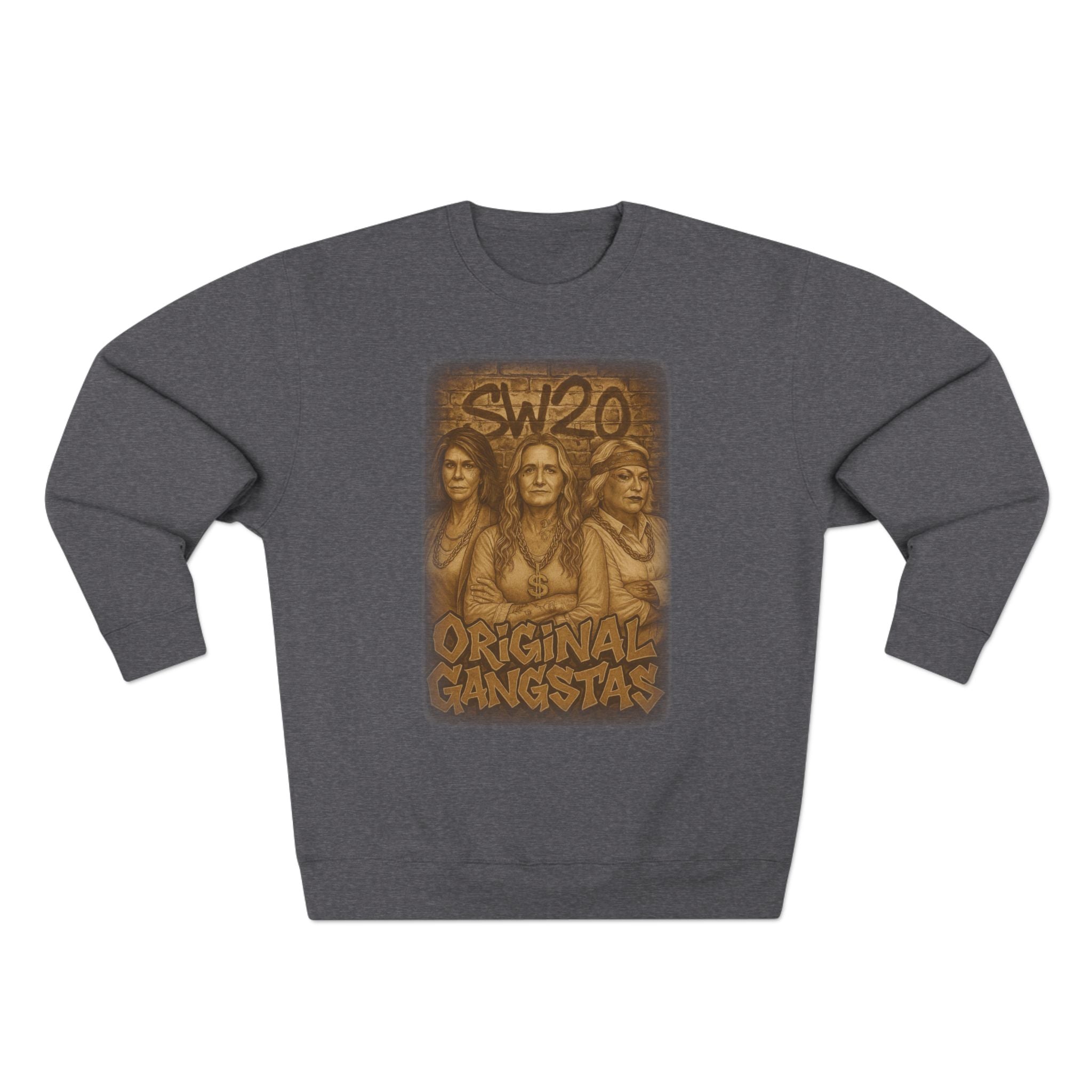 "Original Gangstas" - Cozy Vintage Crewneck