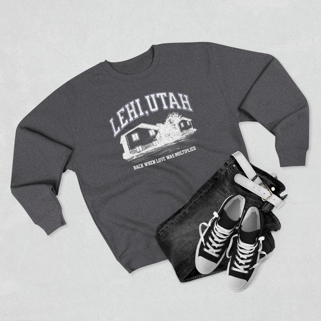 "Lehi, Utah" - Cozy Vintage Crewneck