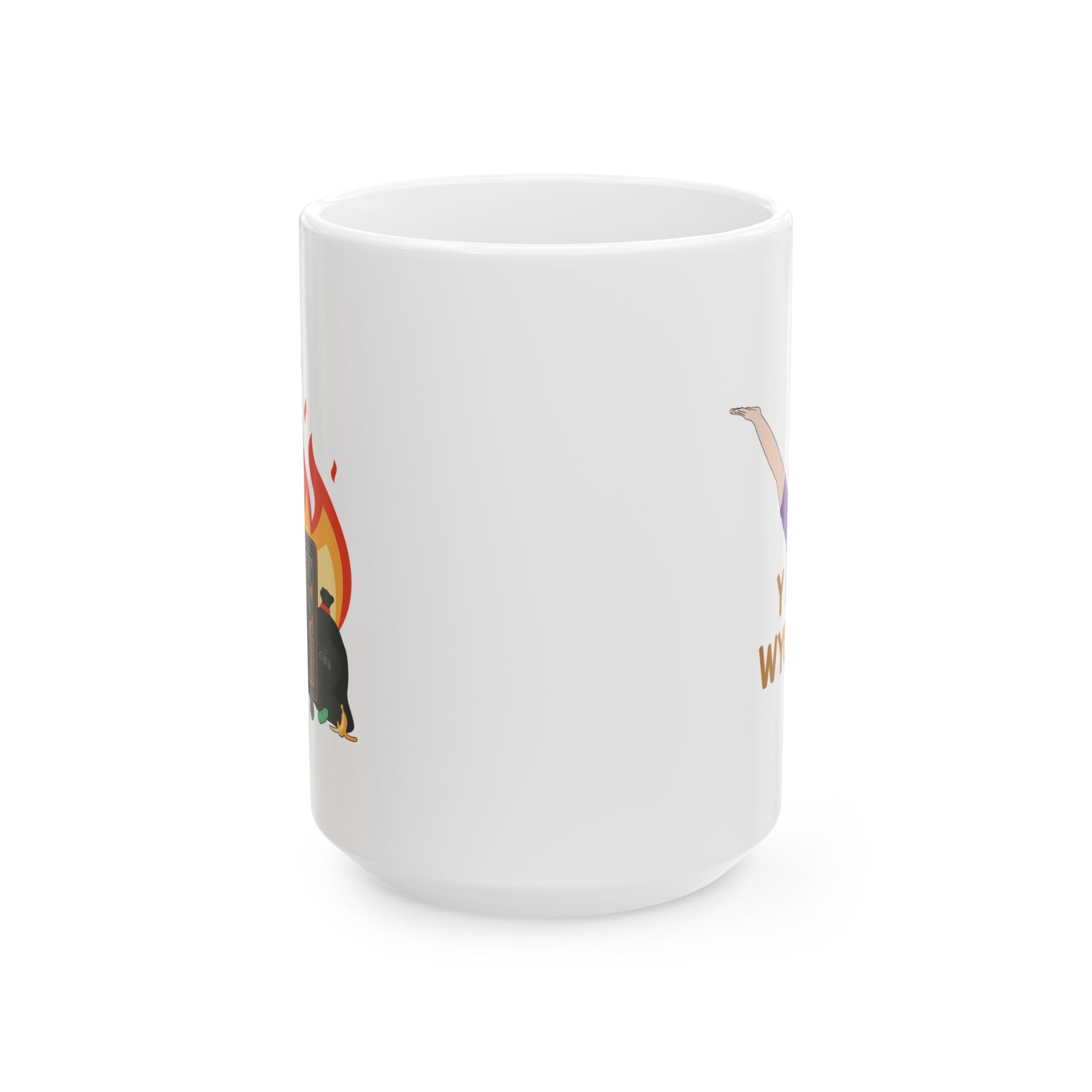 "Y is for WYOMING" - Ceramic Coffee Mug