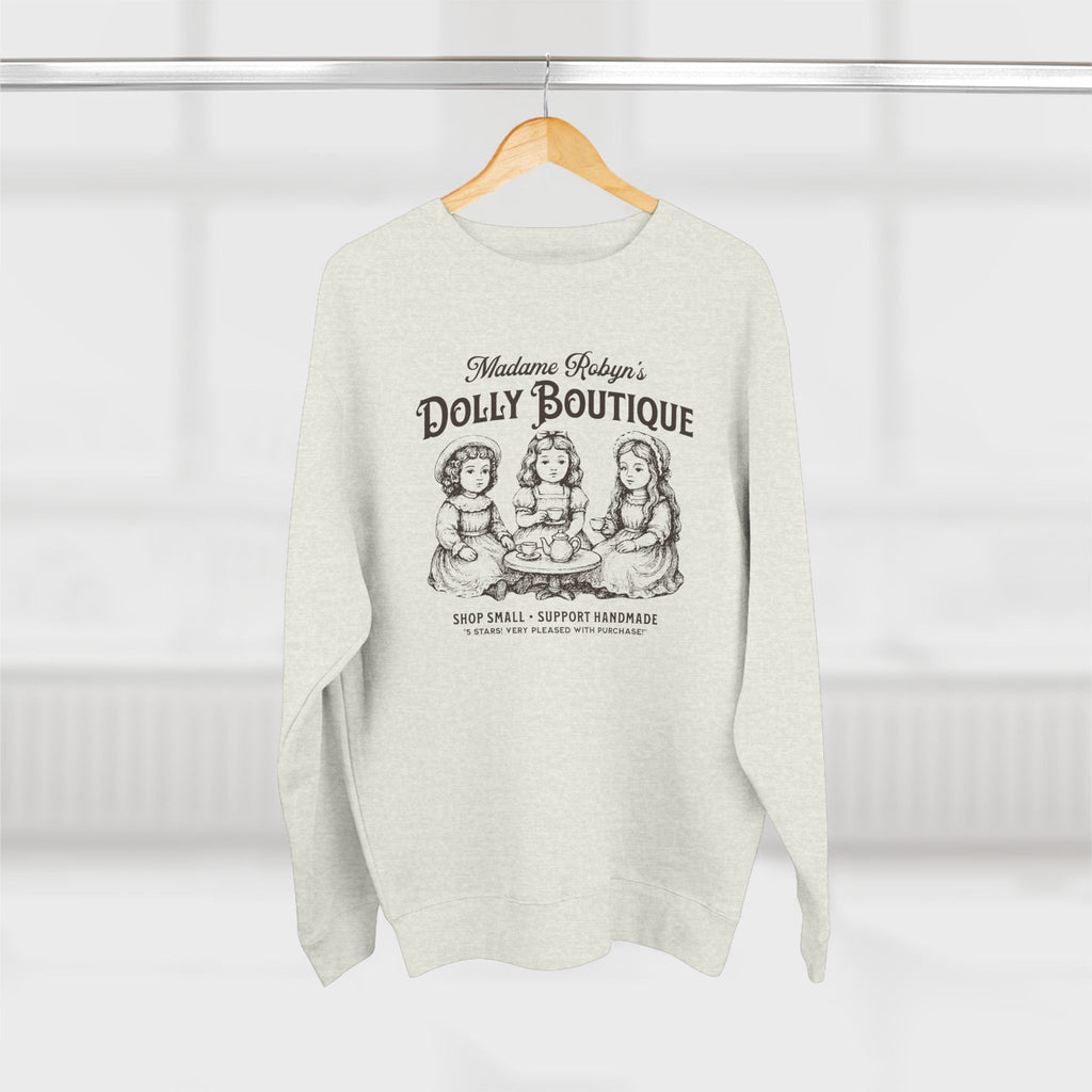"Madame Robyn's Dolly Boutique" - Cozy Vintage Crewneck