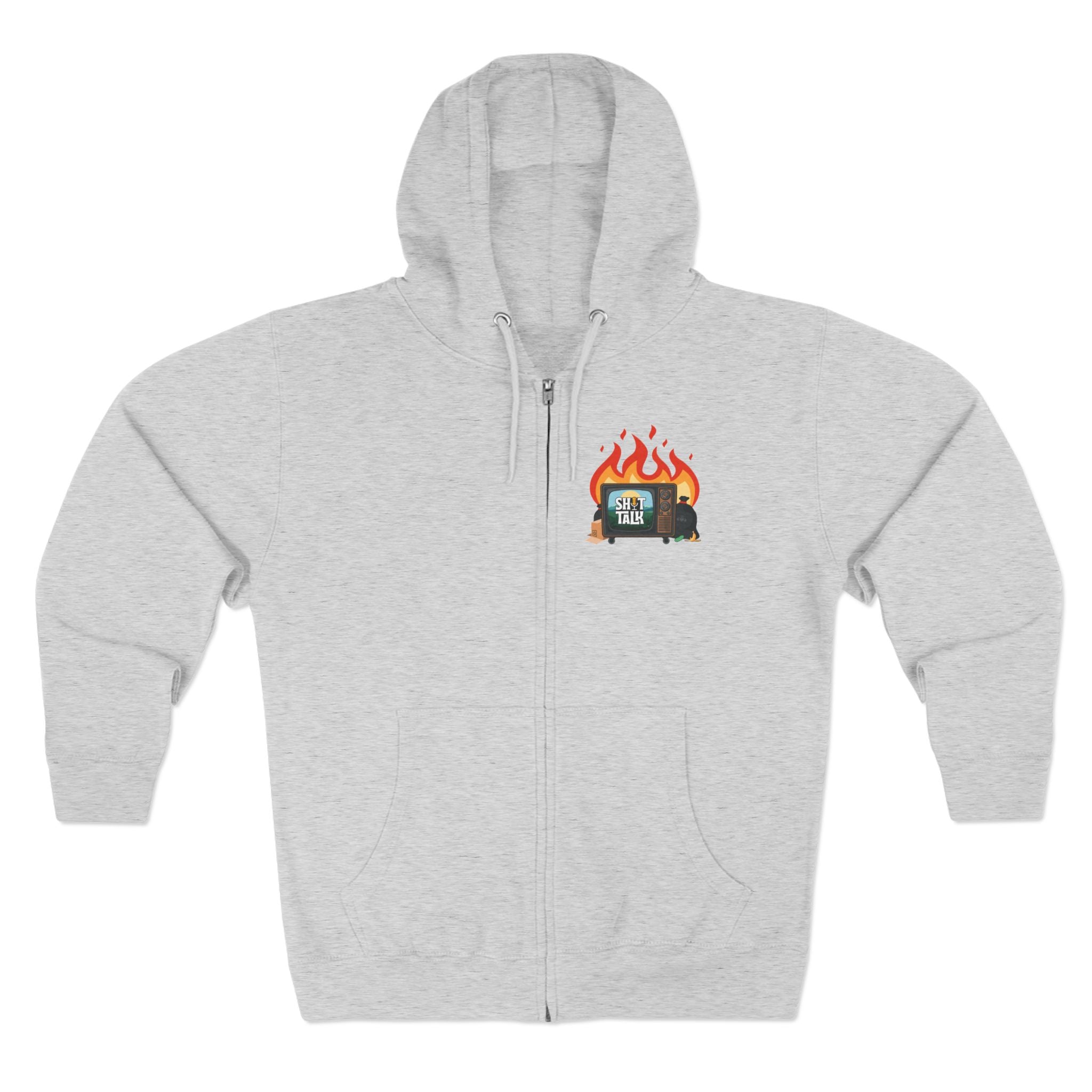 "Shit Talk" Official - Unisex Zip Hoodie