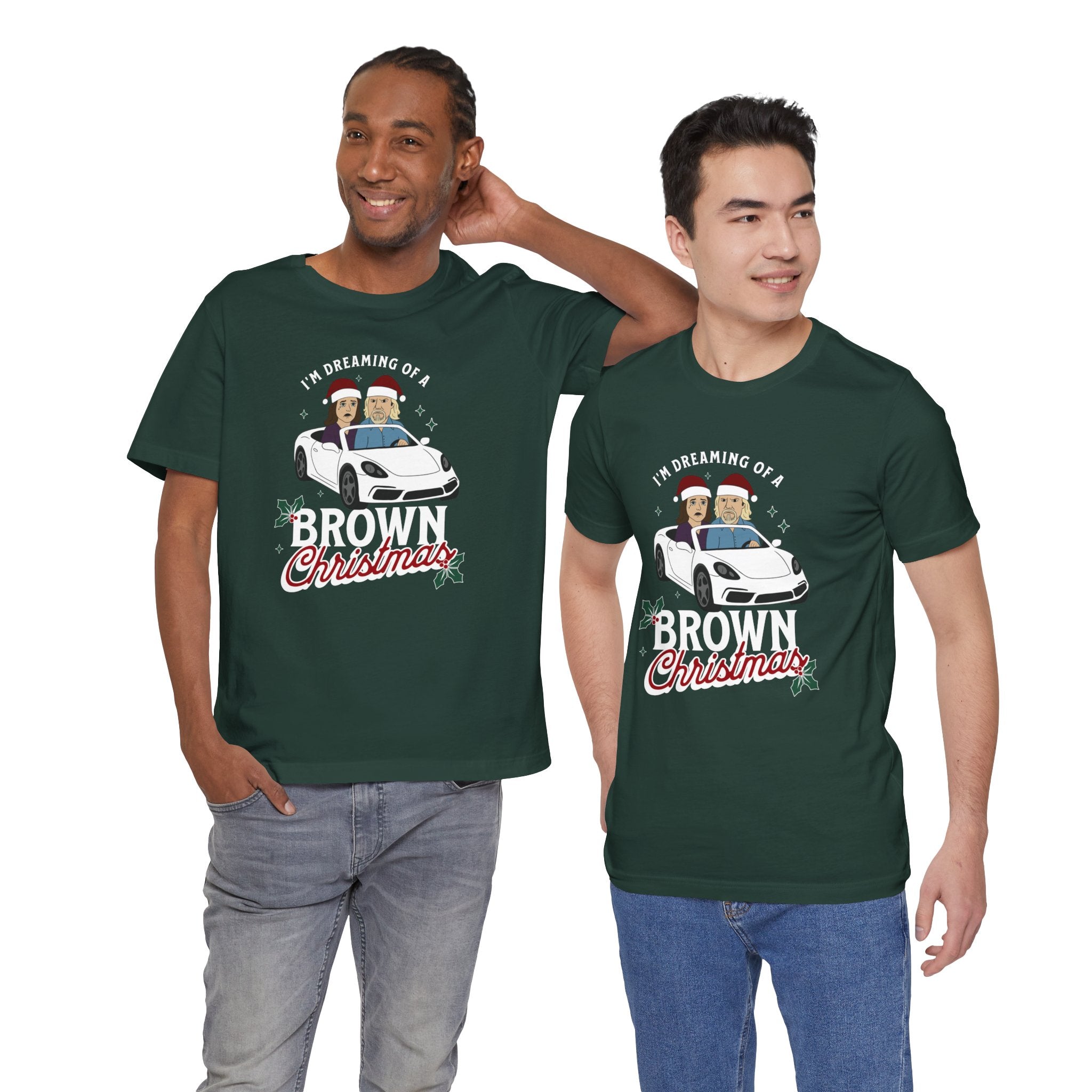 "I'm Dreaming of a Brown Christmas" - Unisex Holiday Tee