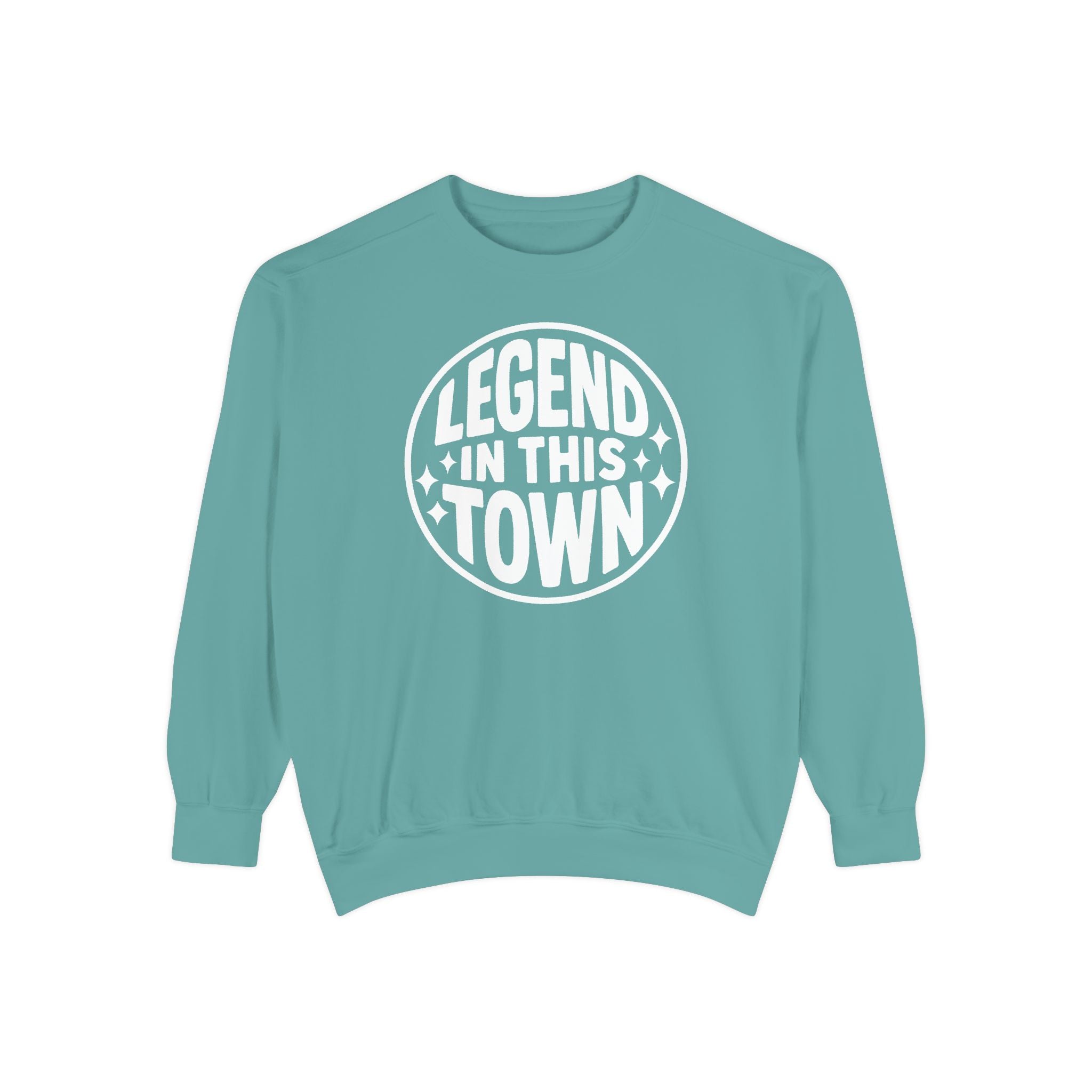 "Legend in this Town" Official Cozy Unisex Crewneck