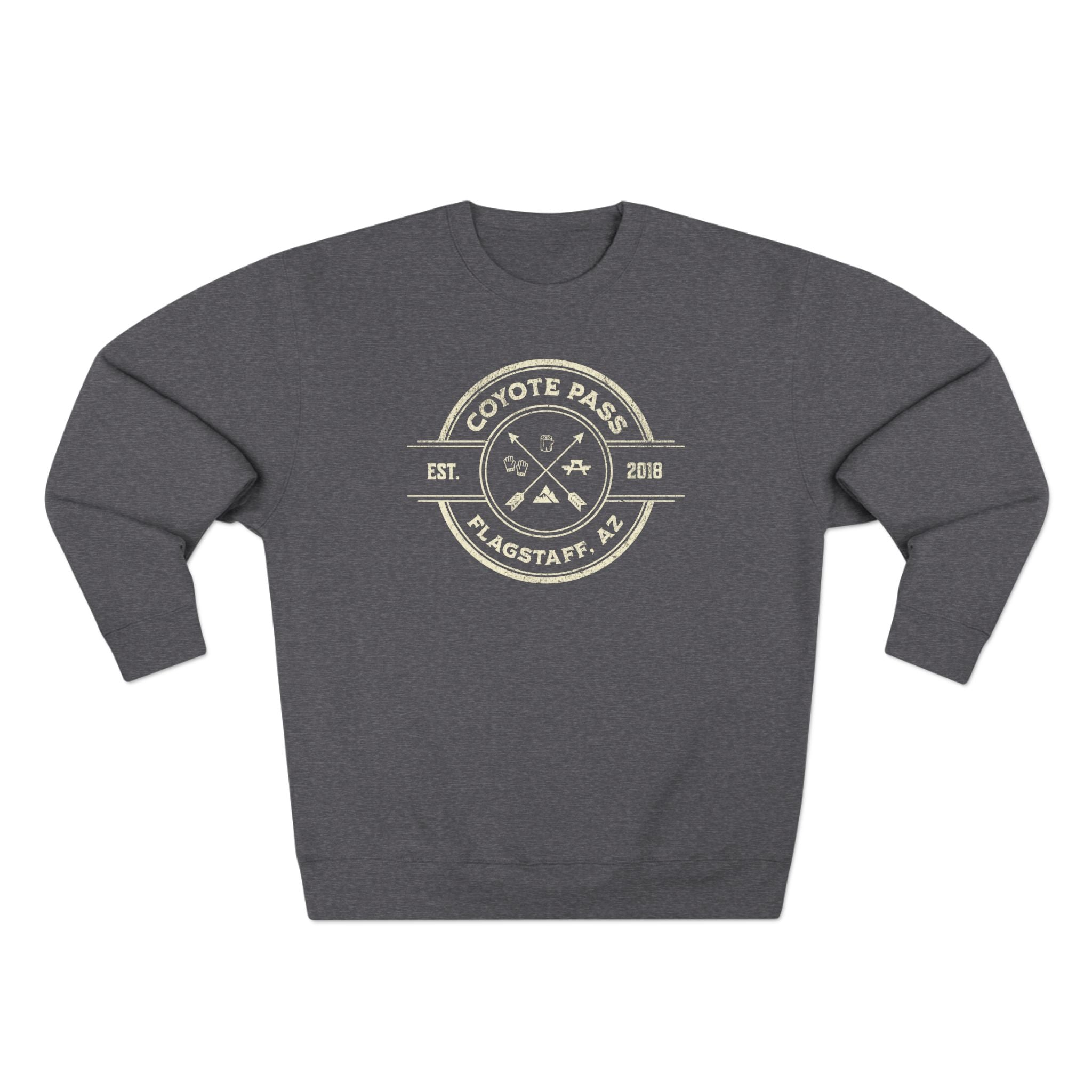 "Coyote Pass" - Cozy Vintage Crewneck