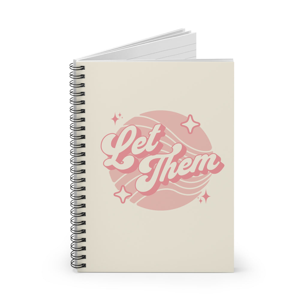 "Let Them" - Small Spiral Notebook