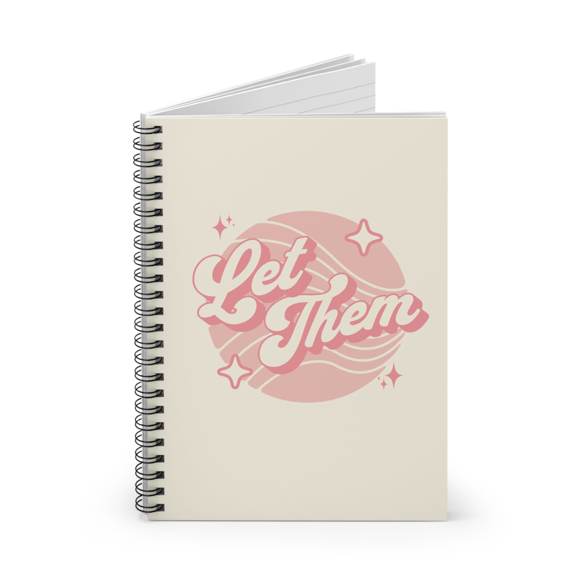 "Let Them" - Small Spiral Notebook