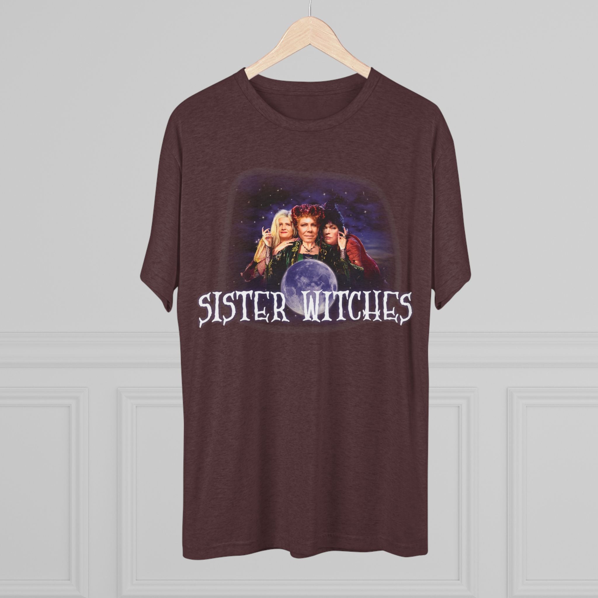 "Sister Witches" - Unisex Tri-Blend Crew Tee