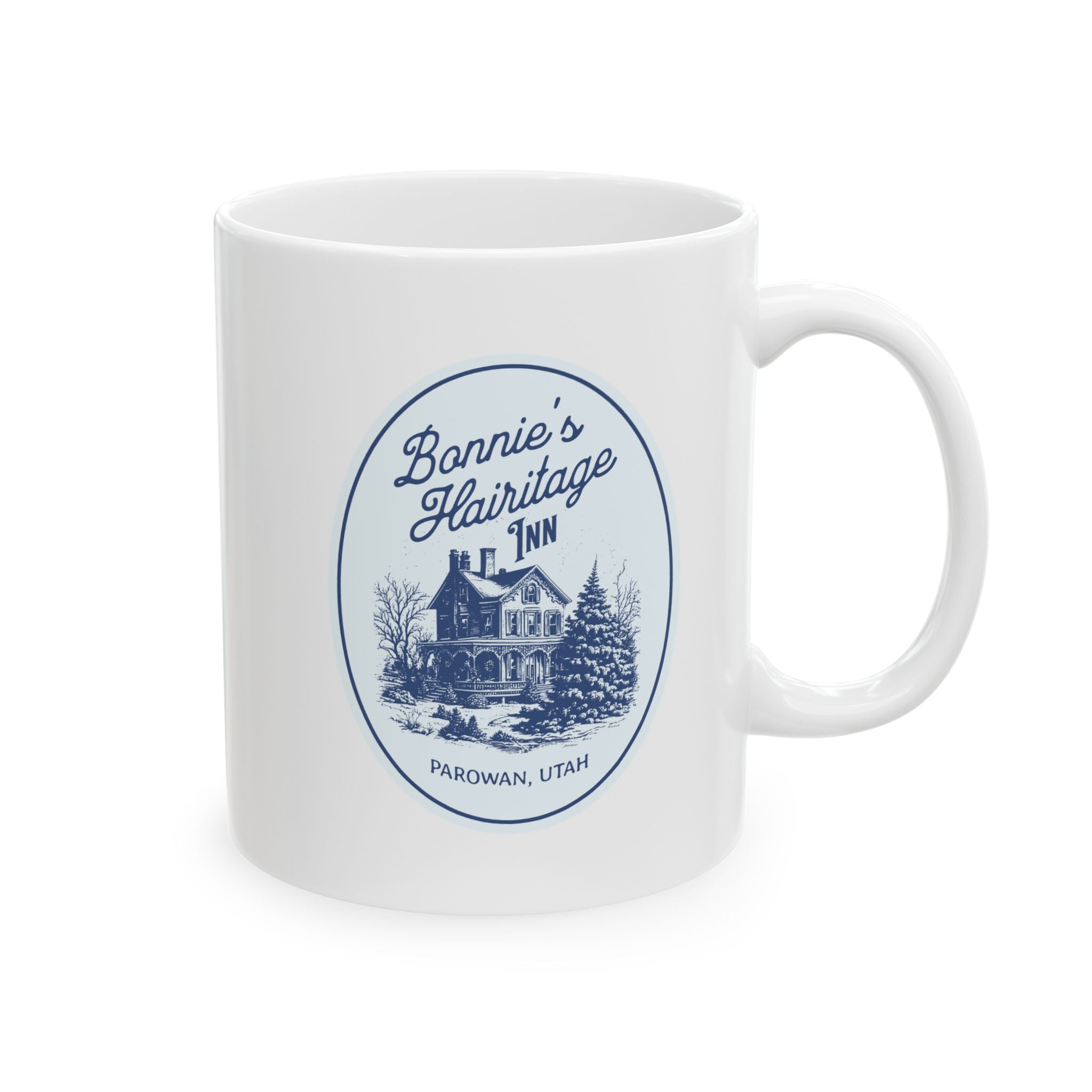 "Bonnie's Hairitage Inn" - Ceramic Coffee Mug