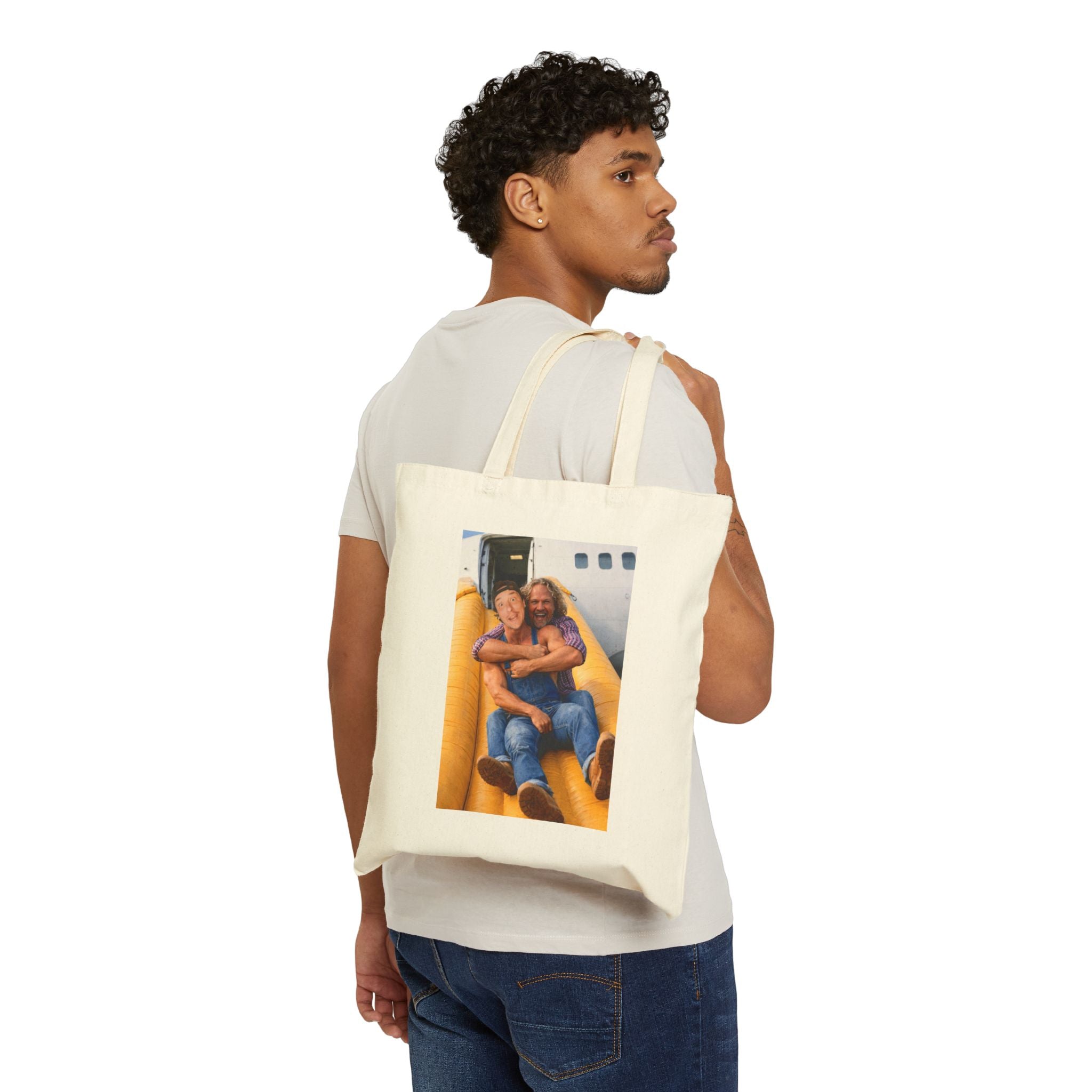 "This Is What Dreams Are Made Of" - Ace Slide Cotton Canvas Tote Bag