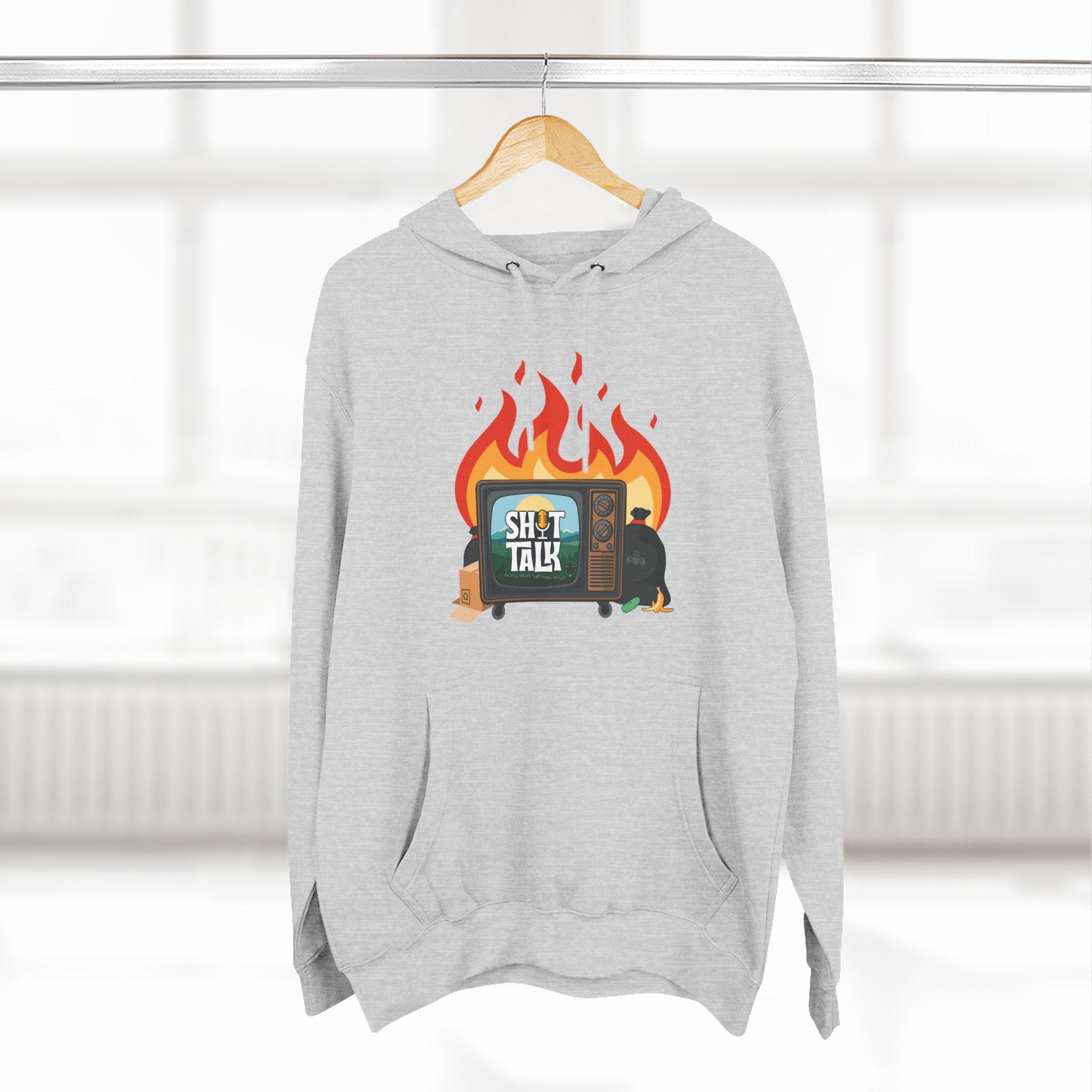 "Shit Talk" Official - Fleece Hoodie