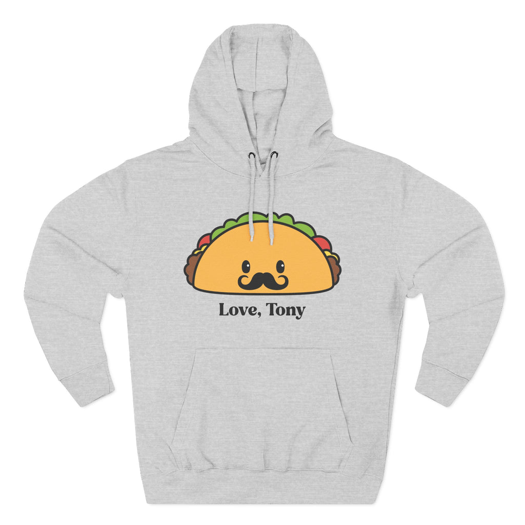"Love, Tony" - Fleece Hoodie