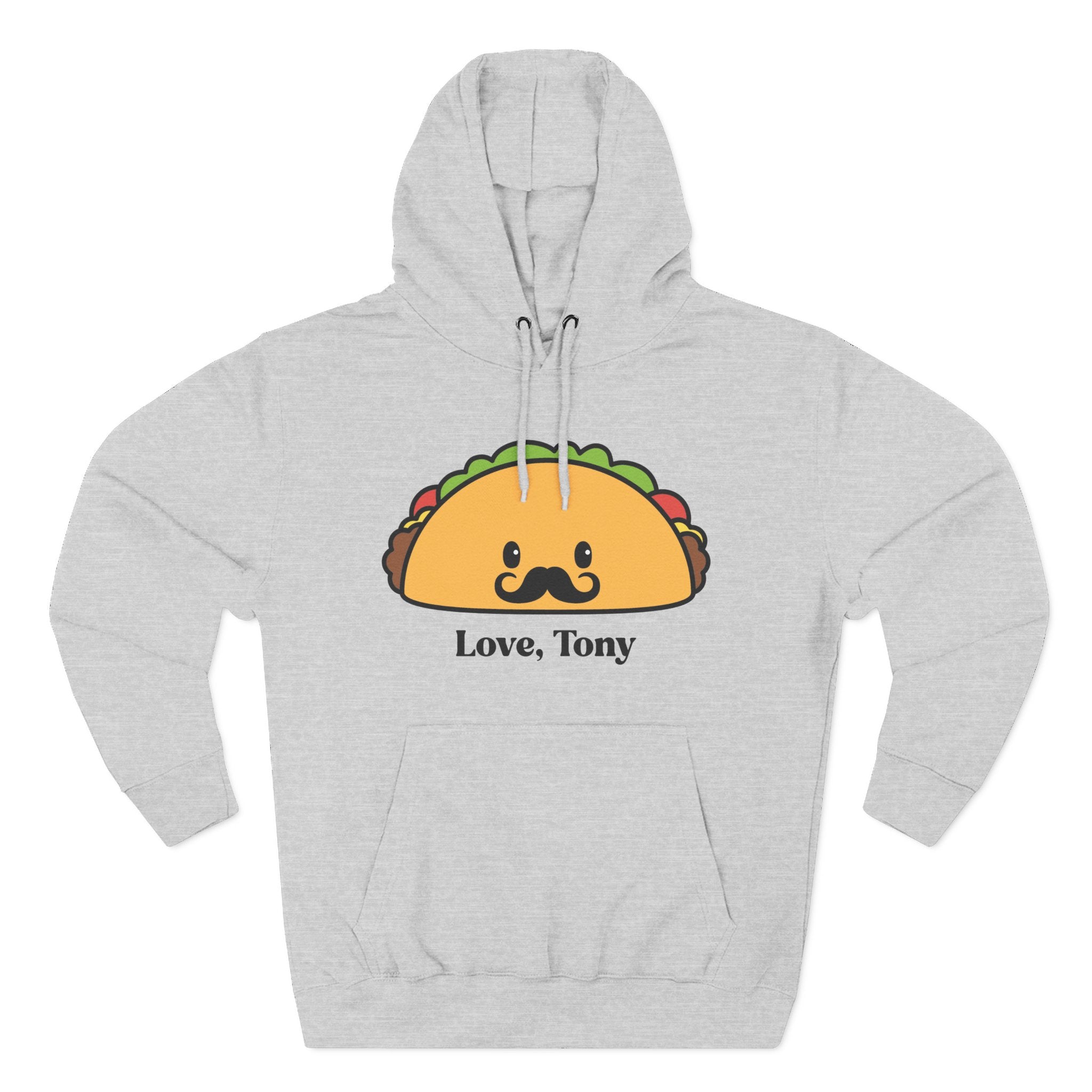 "Love, Tony" - Fleece Hoodie