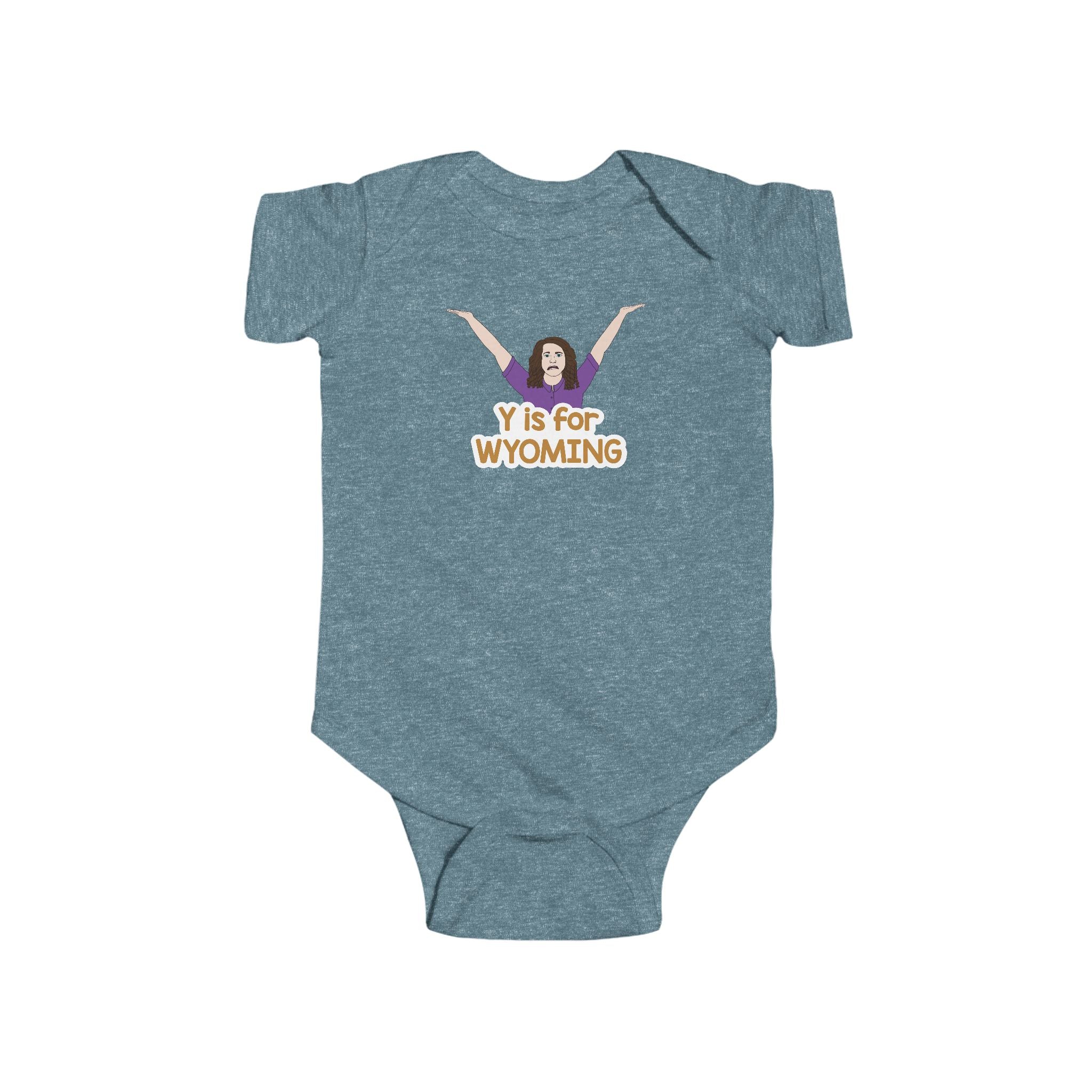 "Y is for WYOMING" - Baby Bodysuit