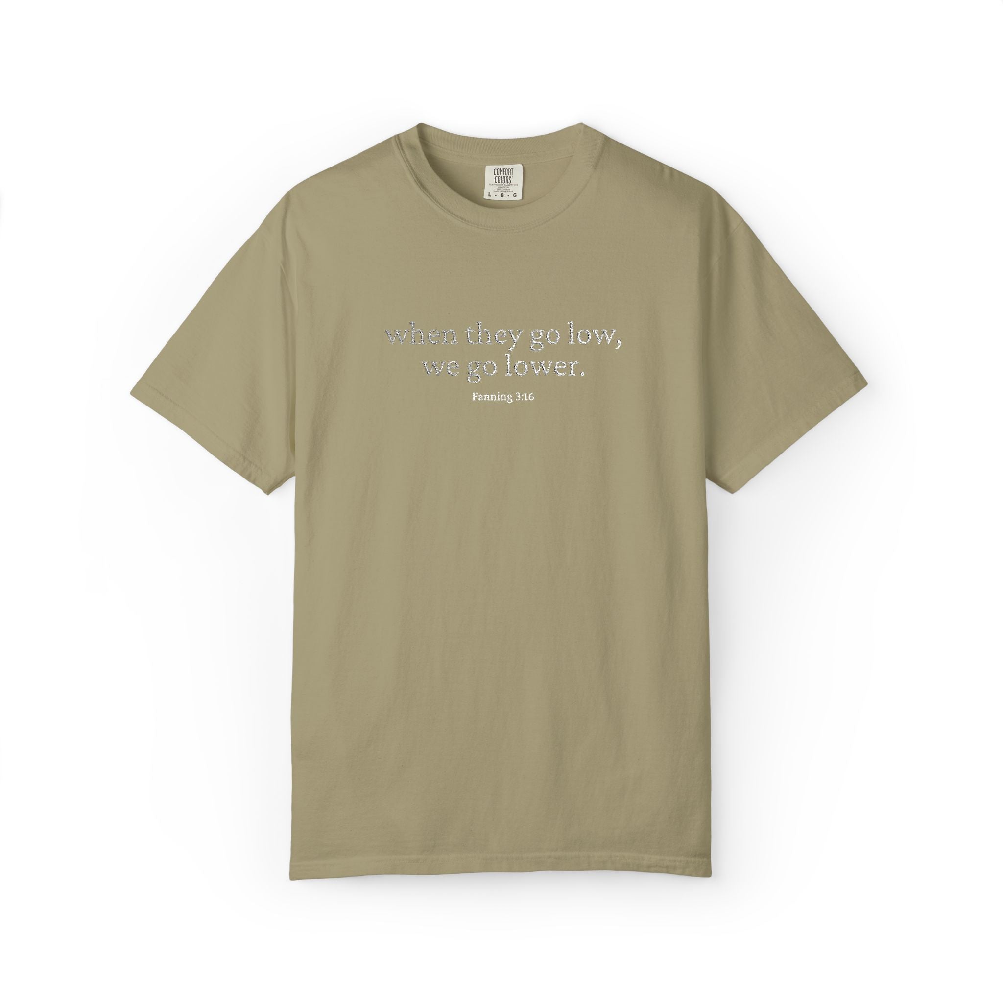 "when they go low..." - Unisex Garment-Dyed T-shirt