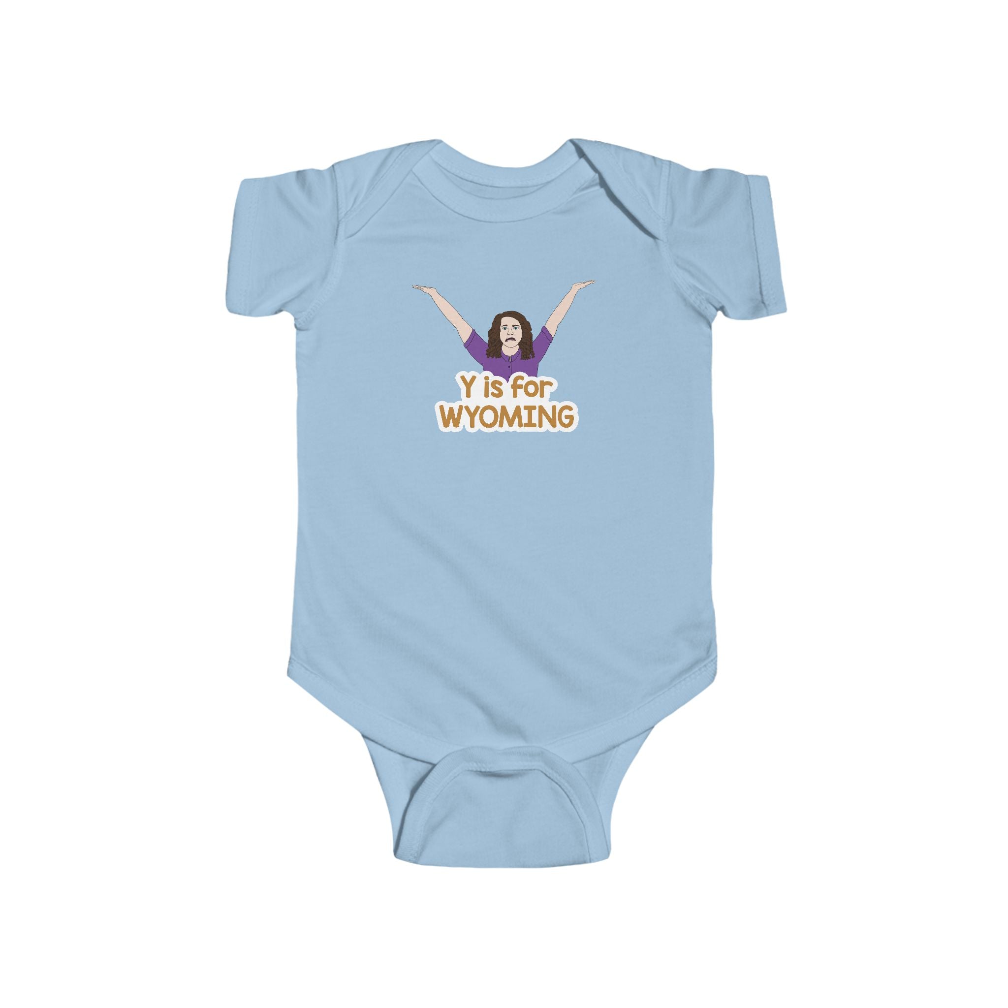 "Y is for WYOMING" - Baby Bodysuit