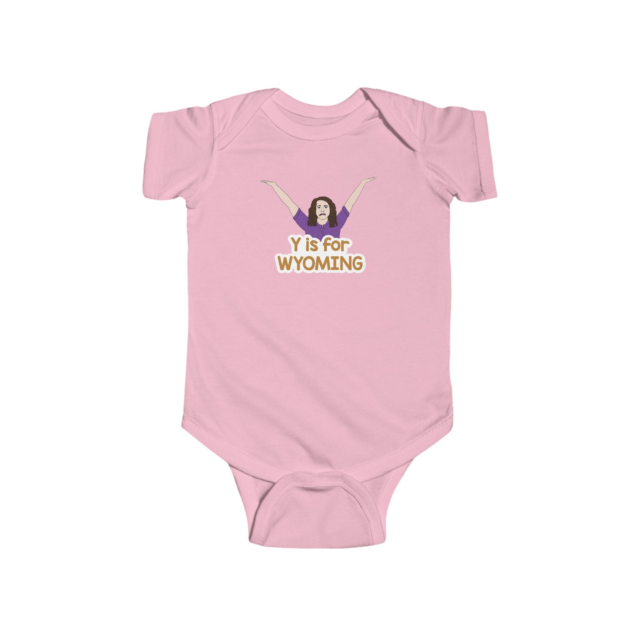 "Y is for WYOMING" - Baby Bodysuit