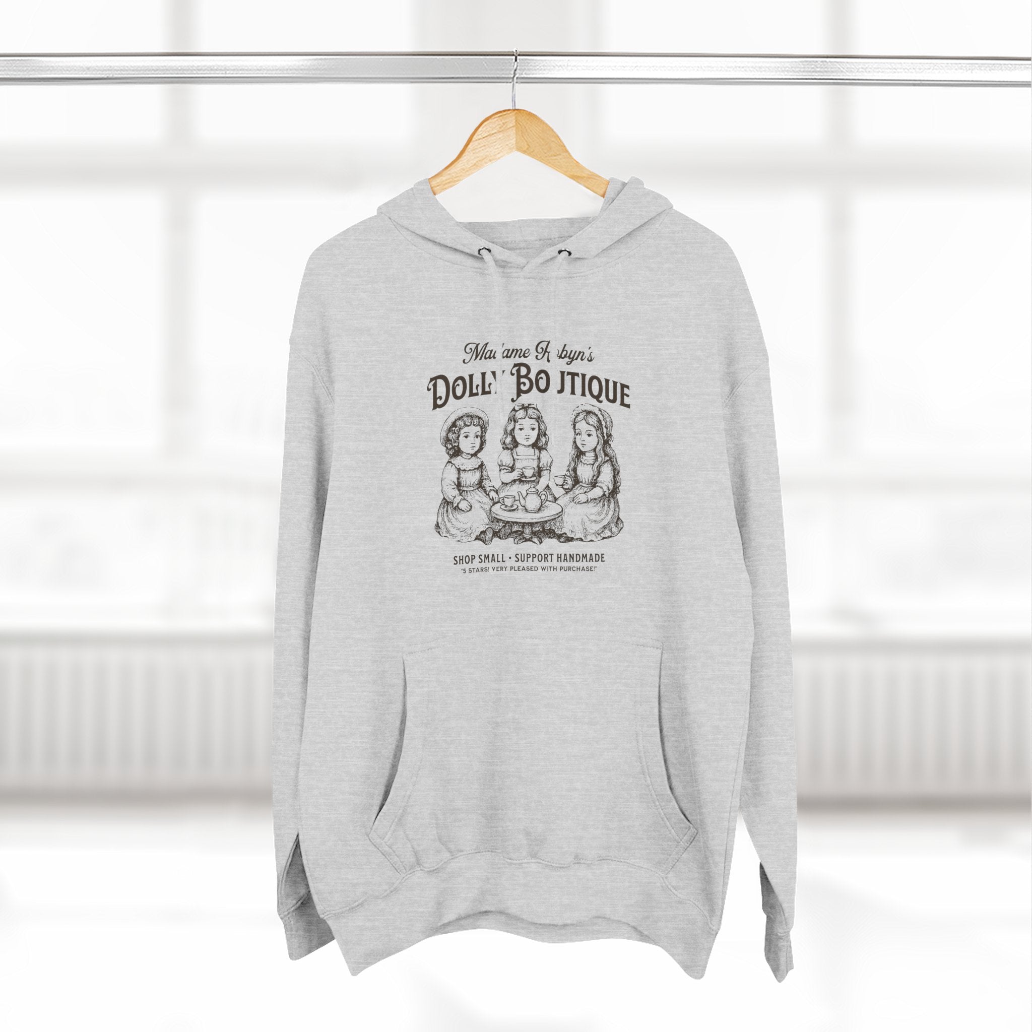 "Madame Robyn's Dolly Boutique" - Fleece Hoodie