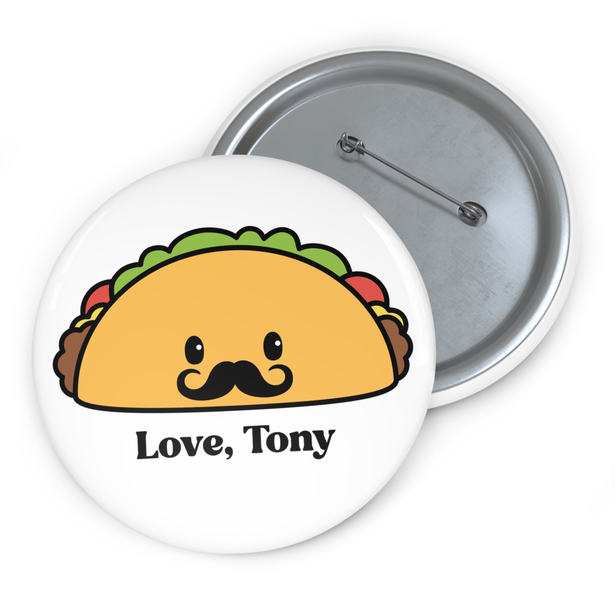 "Love, Tony" - Pin Button